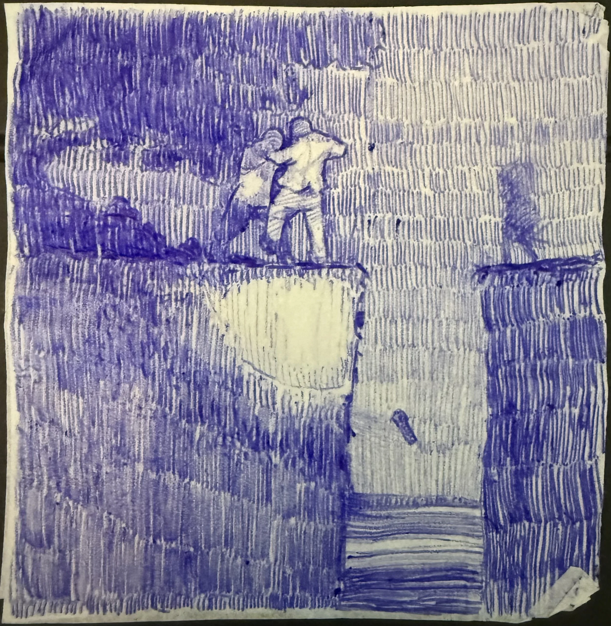 Bar Napkin Fantasia 2026
Pen on paper napkin
4” x 4”