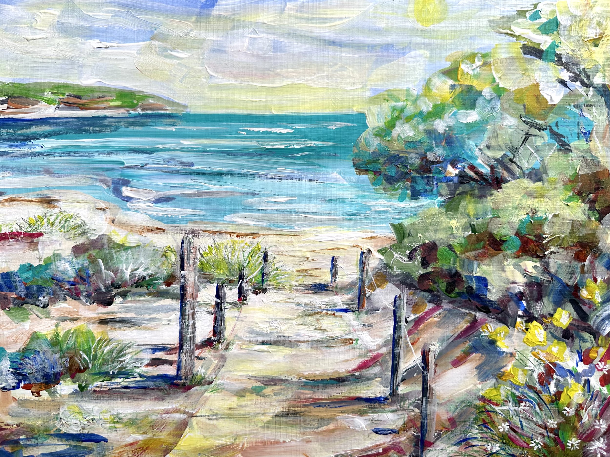 Beach walk