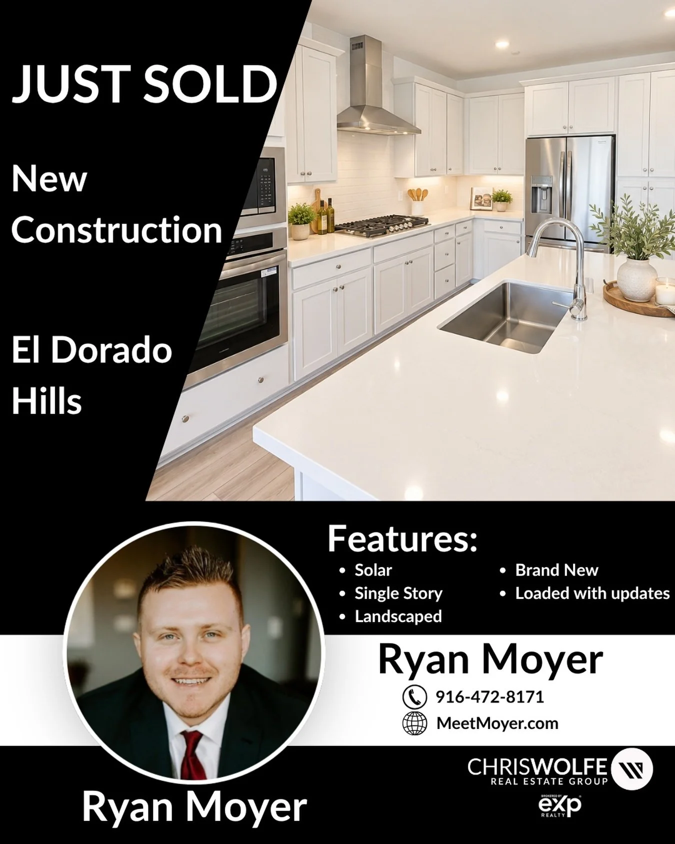 Just Sold | El Dorado Hills 🏡

My clients secured this brand-new home in a gated El Dorado Hills community and we were able to negotiate an incredible deal that went well beyond just the purchase price.

Between a major price reduction, included upg