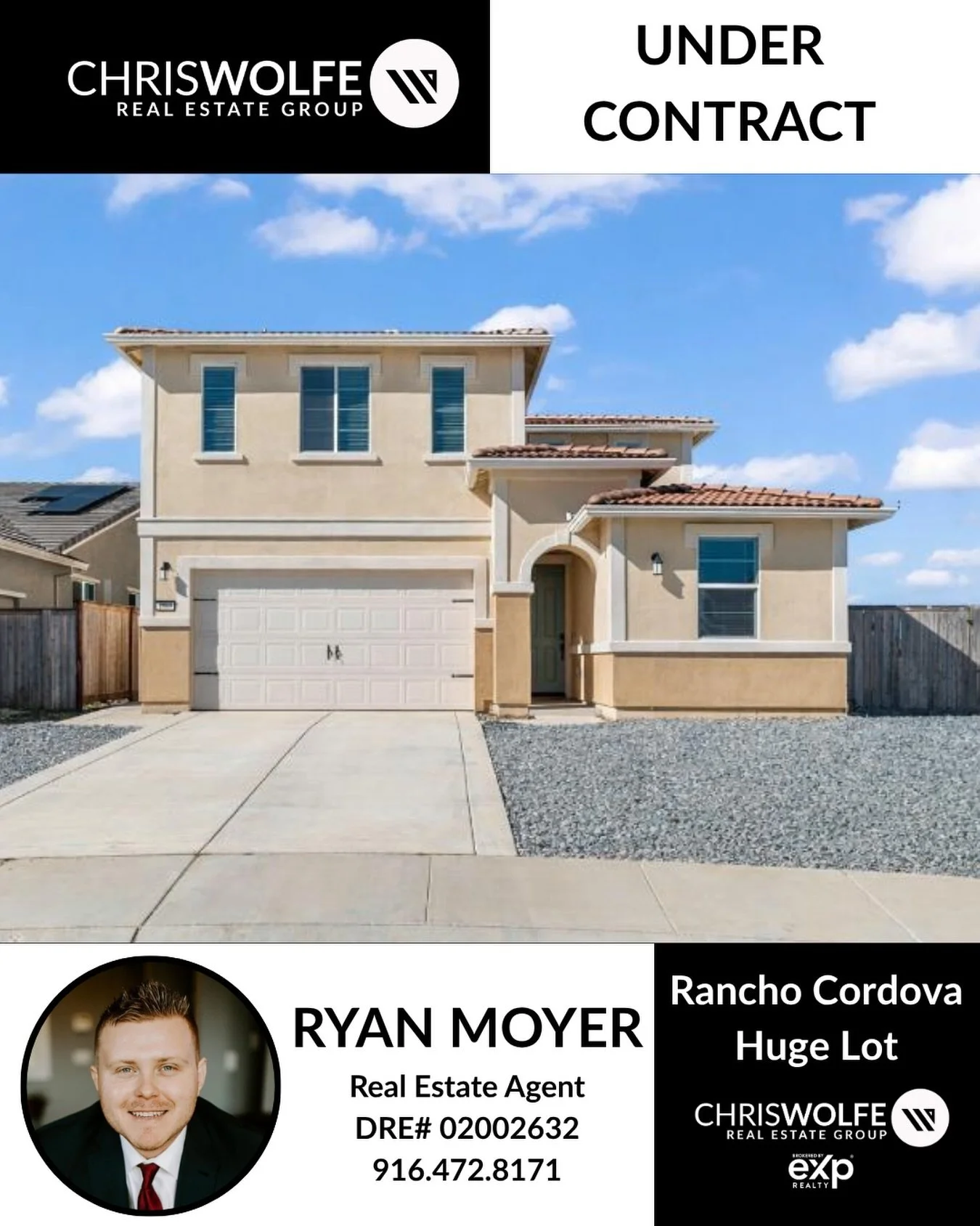 Pending | Rancho Cordova 📍

Secured this newer construction home in a great Rancho Cordova location 💥

This property stood out with its huge lot, RV access, excellent floor plan, and newer construction. It checked a lot of boxes for my clients and 