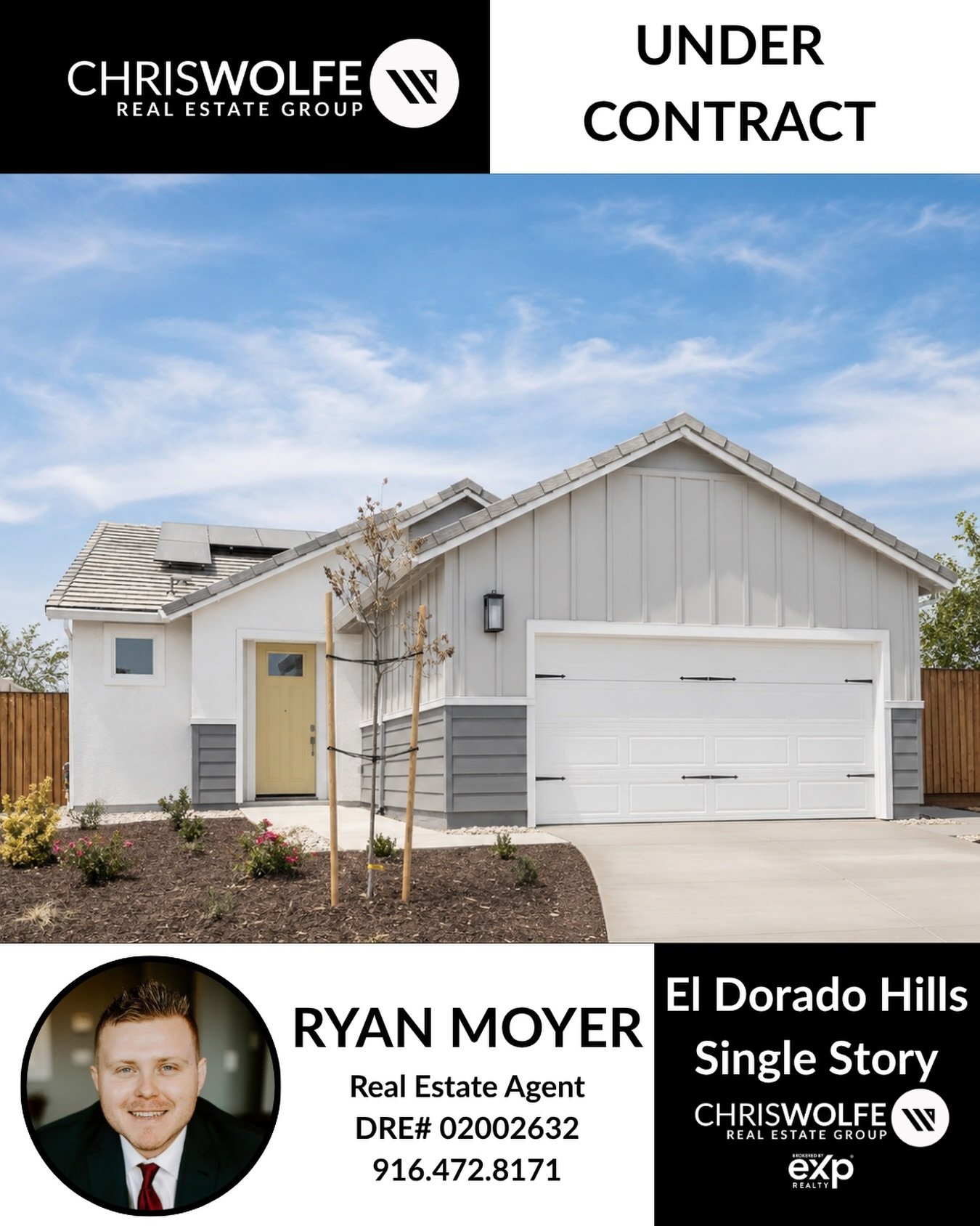 Under Contract!
📍El Dorado Hills

A brand-new home secured for my clients 💥

They found the right combination of thoughtful design, modern finishes, and the opportunity to move into a home that has never been lived in. Once they saw how well it fit