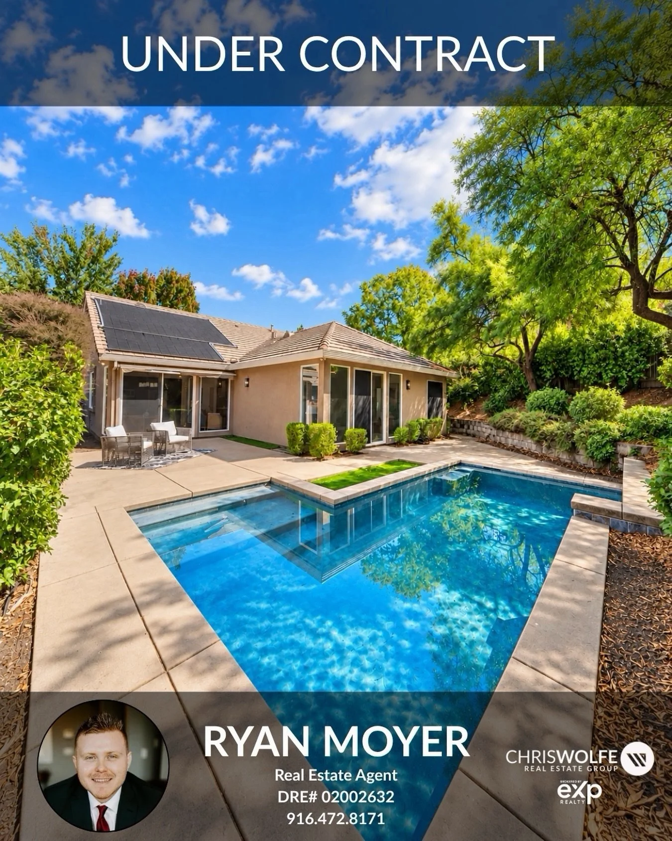 Under Contract | El Dorado Hills 🏡

Soaring vaulted ceilings, expansive open living spaces, and a grand presence from the moment you step inside.

Set on a large, private lot with a beautiful pool, this home pairs elevated interiors with a tranquil 