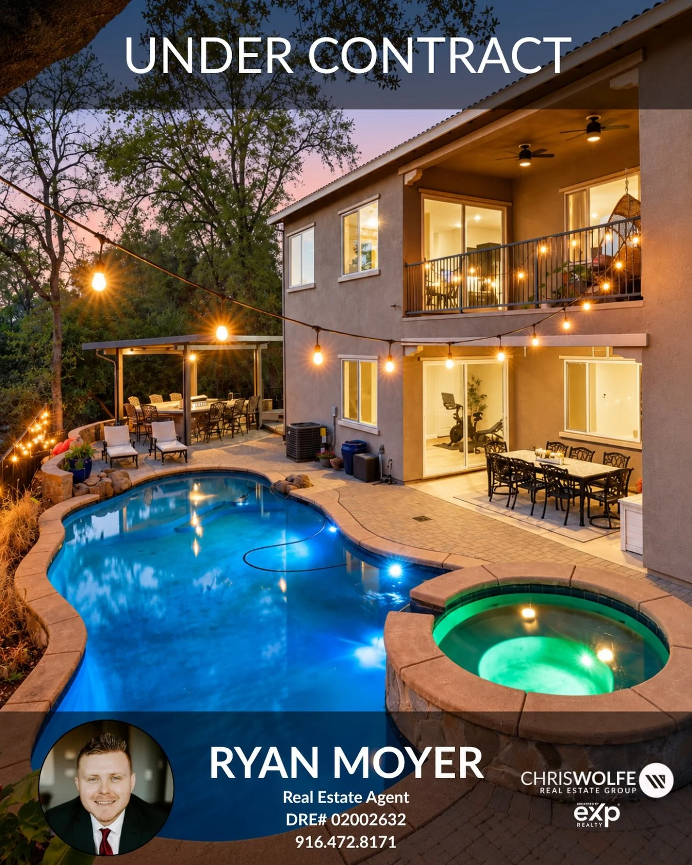 Under Contract | Rocklin 🏡

A private backyard retreat in a beautiful Rocklin neighborhood. Backing to a greenbelt, this home offers a peaceful setting with a pool, hot tub, and plenty of space to unwind. Solar adds to the appeal of a home that brin