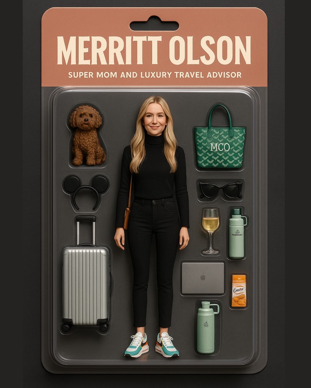 Running with this trend - I asked ChatGPT to make an action figure version of ME… some of the accessories are scarily accurate π€£
#momlife #traveladvisor #snacksplease