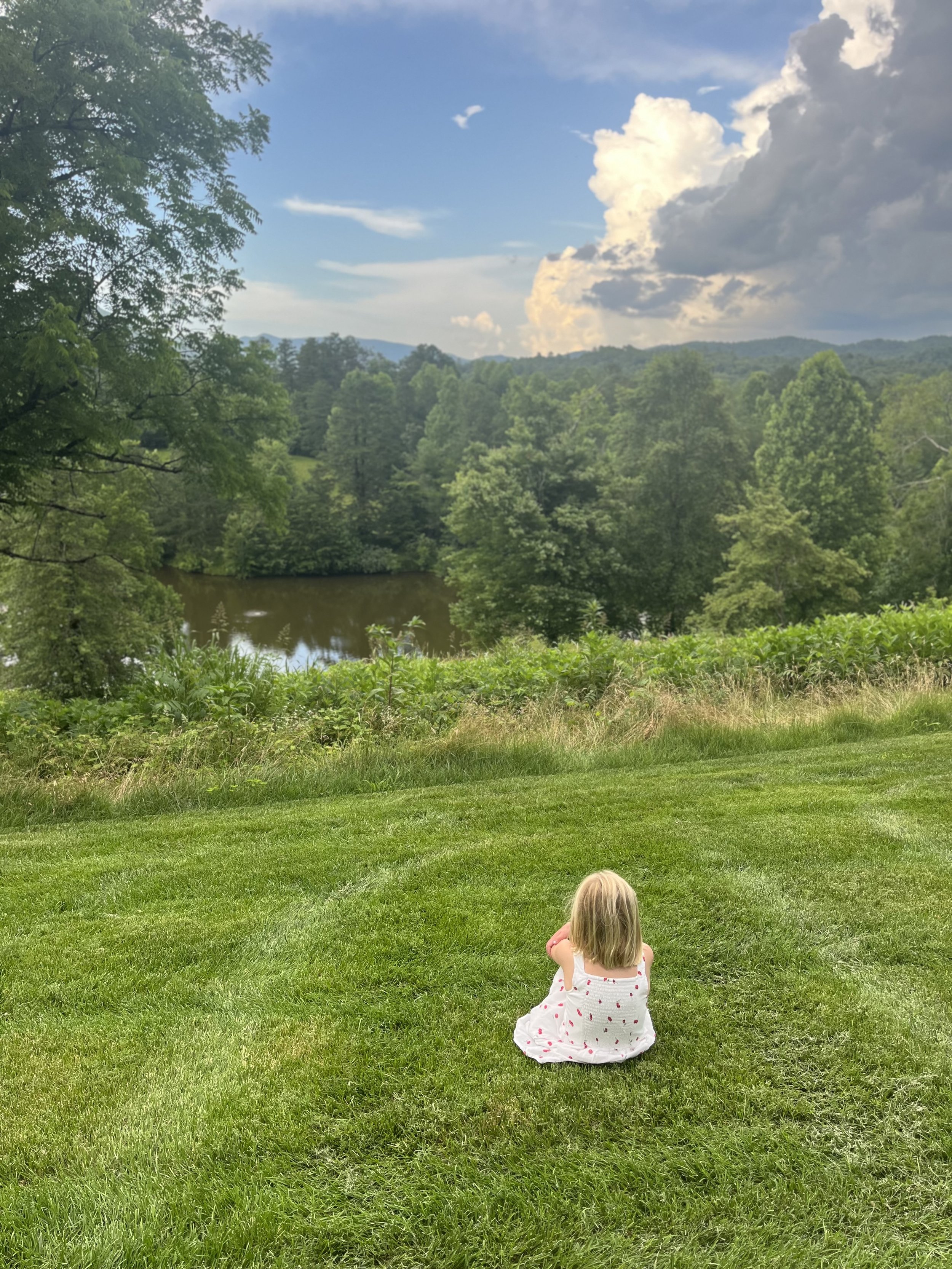 Camp Blackberry kids program outdoor activity, Blackberry Farm Tennessee