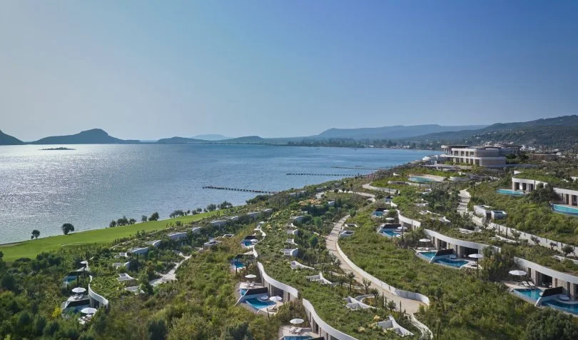 Mandarin Oriental Costa Navarino pool villa Navarino Bay