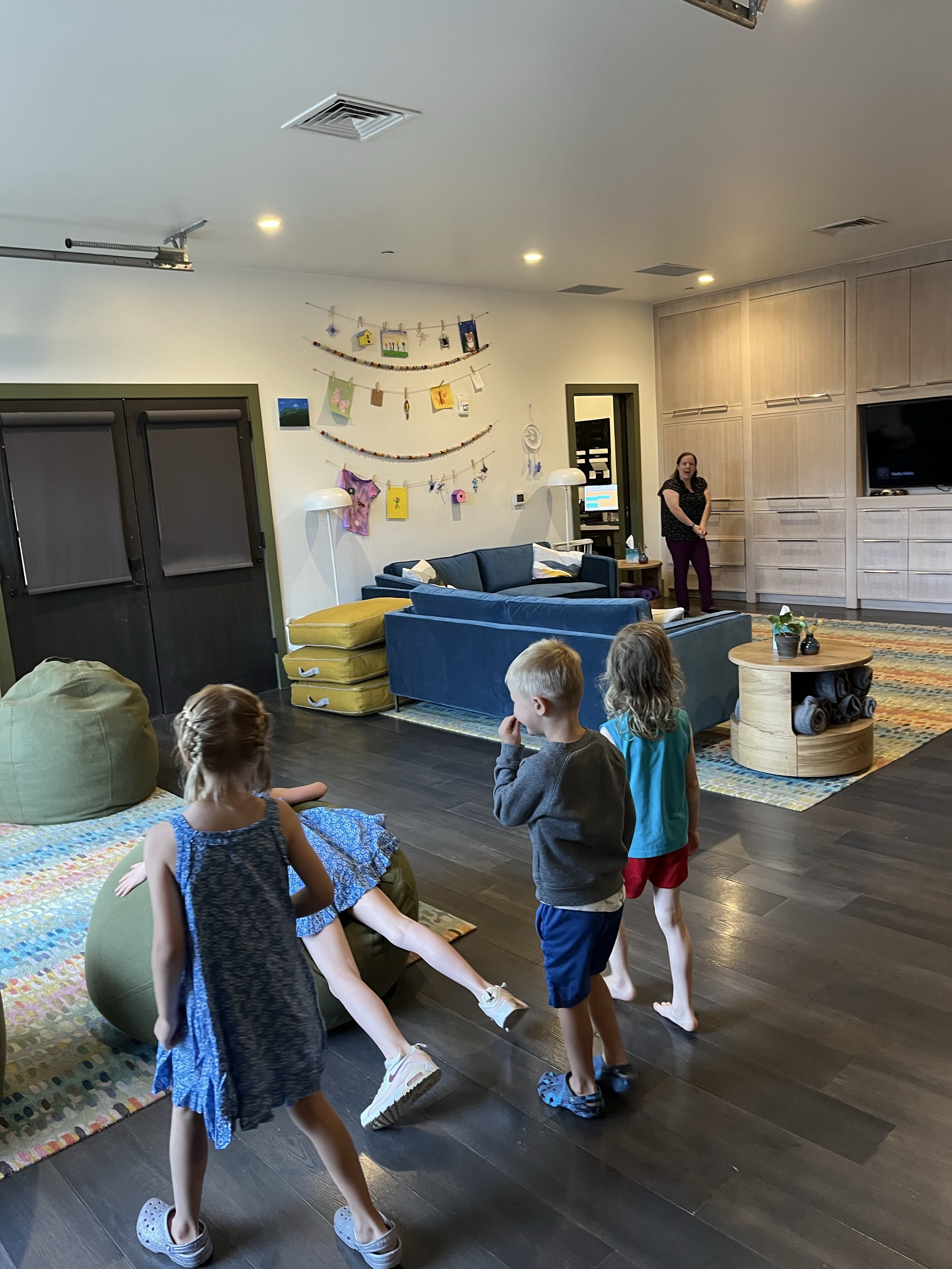 Camp Blackberry kids program at Blackberry Mountain, outdoor nature activity Tennessee