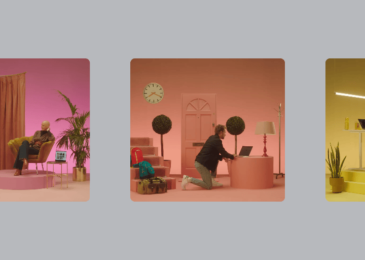 Motion frames curated for the Brand Store. 