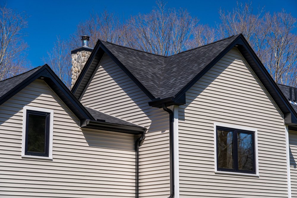New construction home with Galaa windows