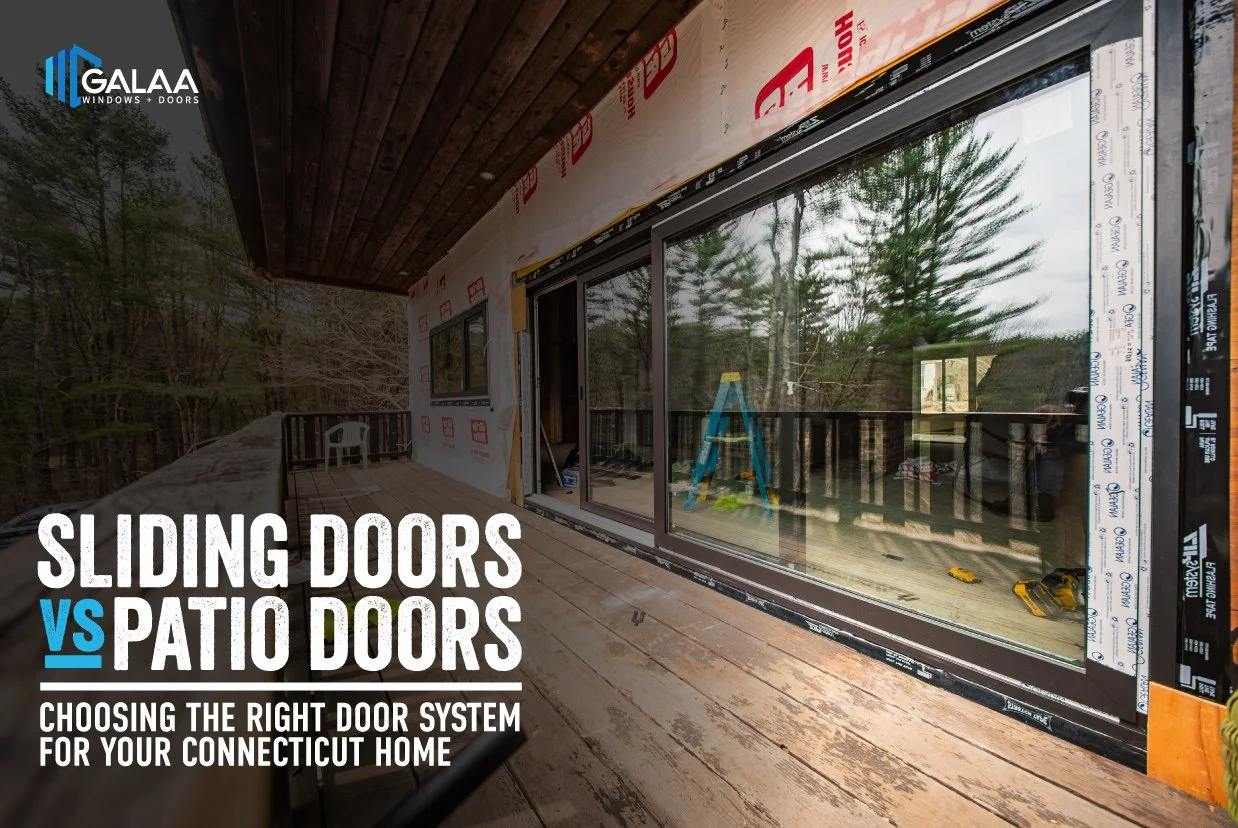 Sliding doors vs. Patio Doors: Which Is Right For Your CT Home?