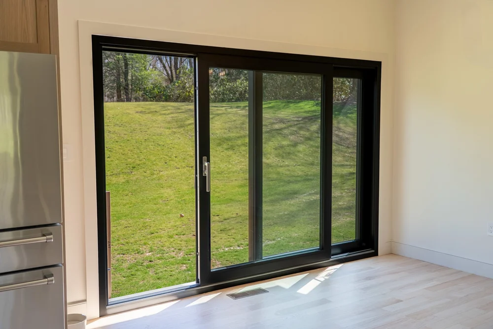 ProSlide sliding door opening onto the lawn
