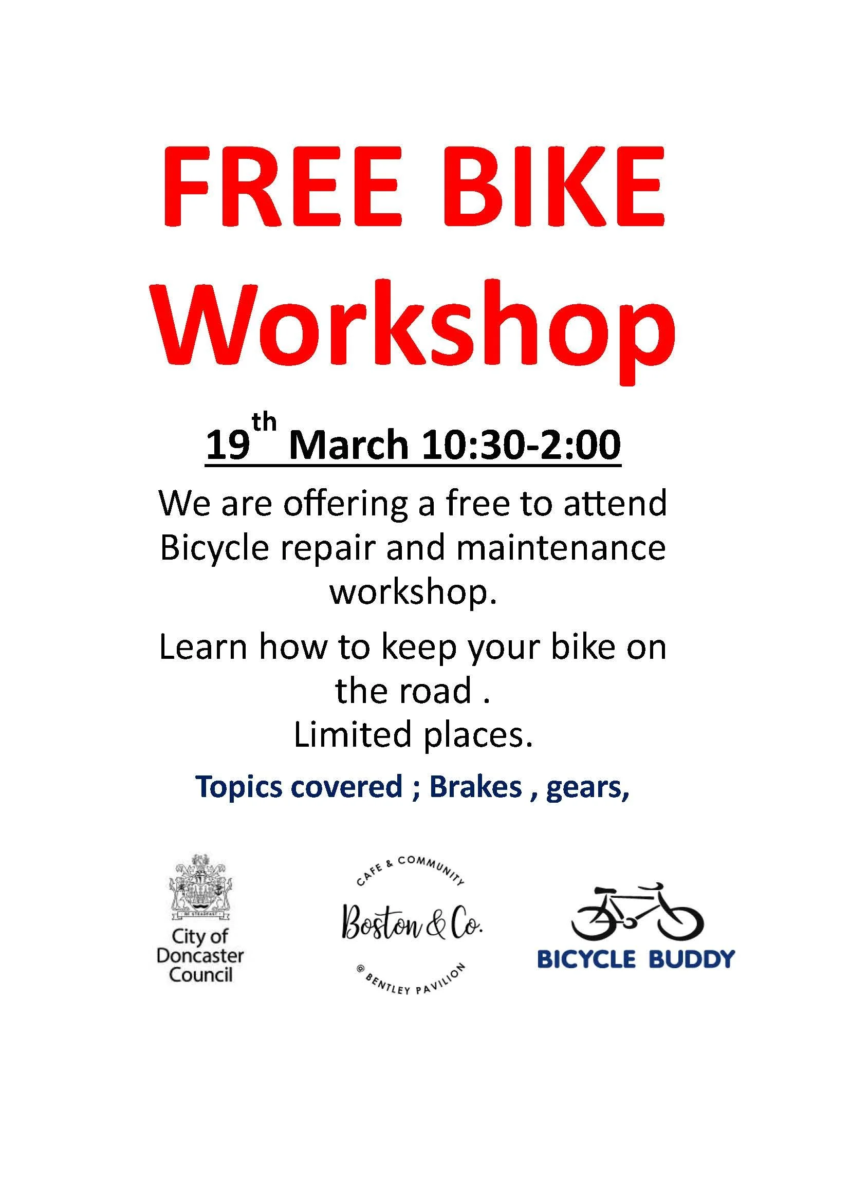 Free Bike Workshop