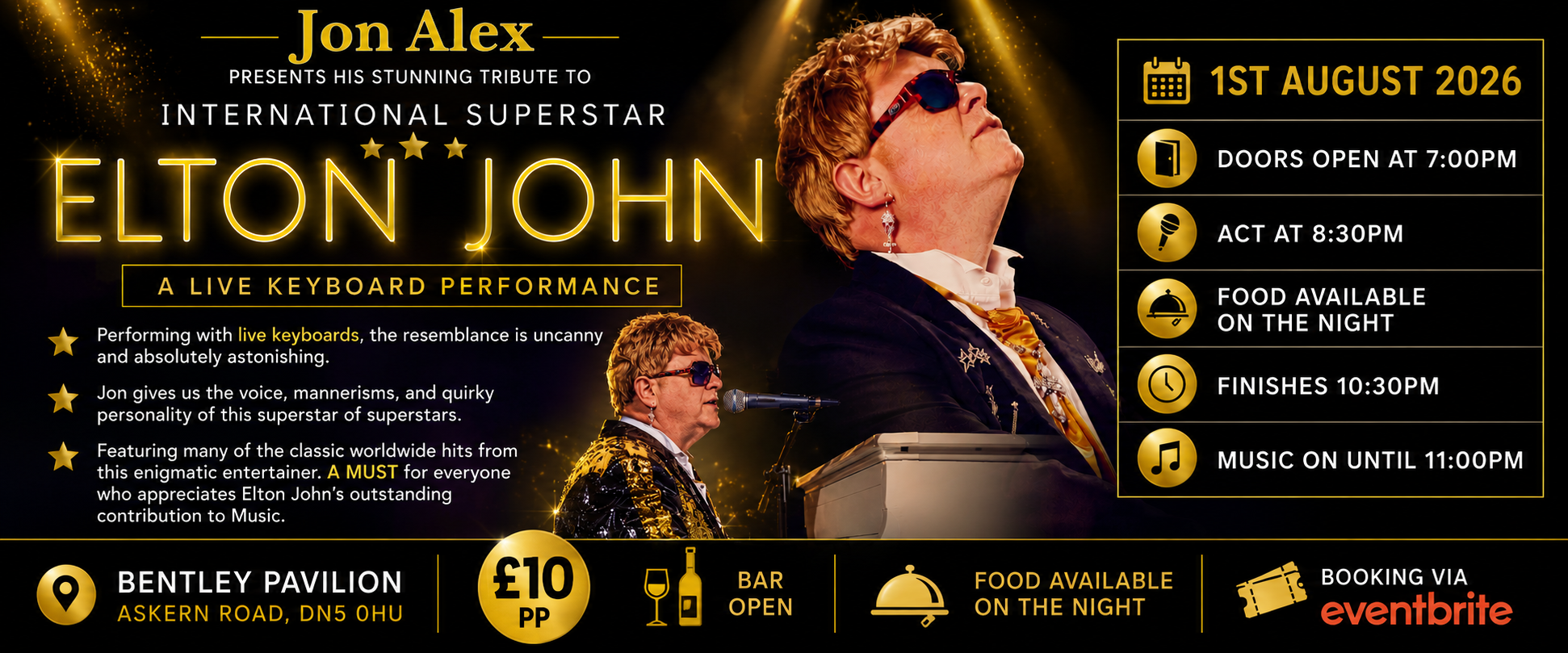 Elton John Tribute Night