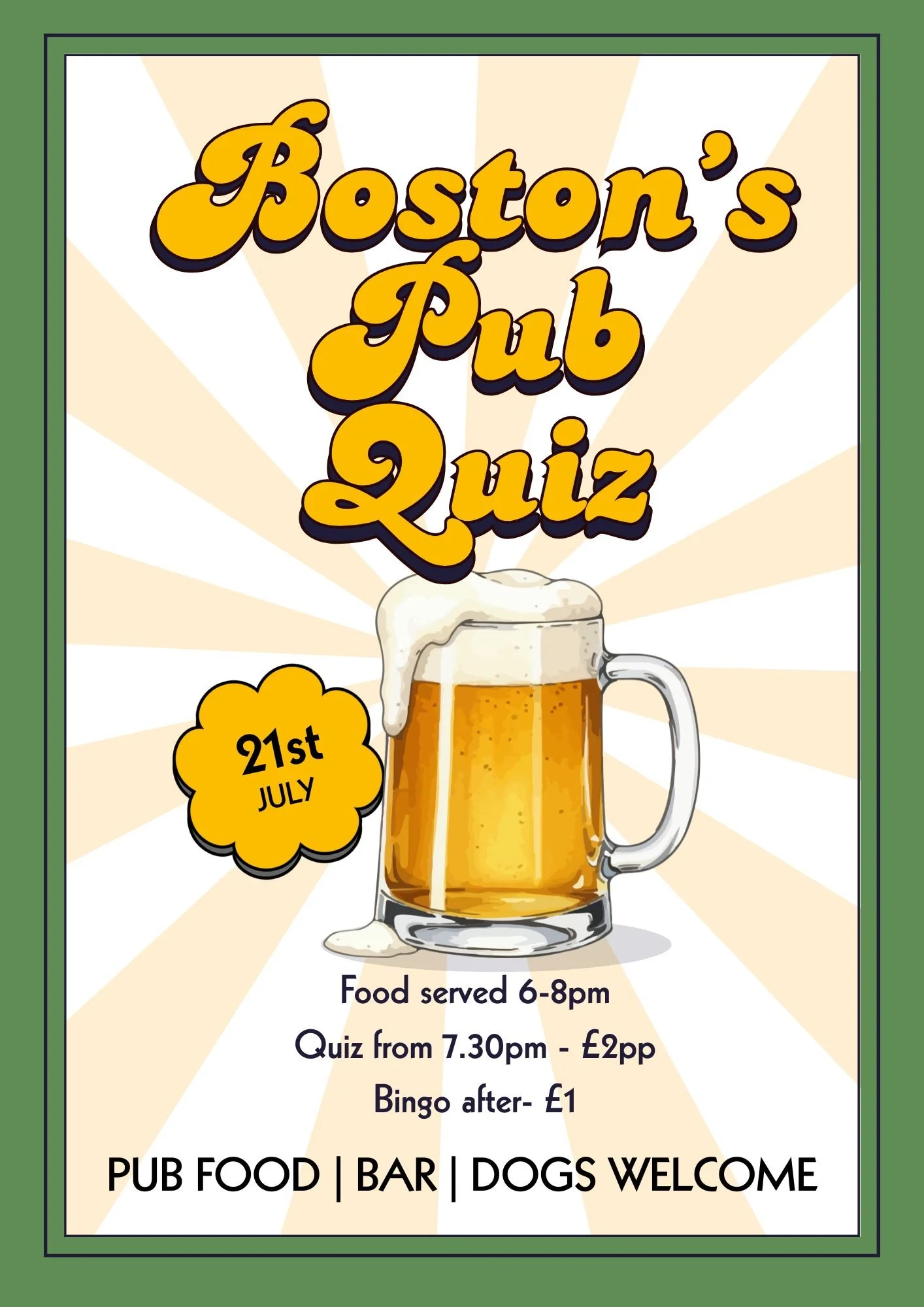 Boston's Pub Quiz 