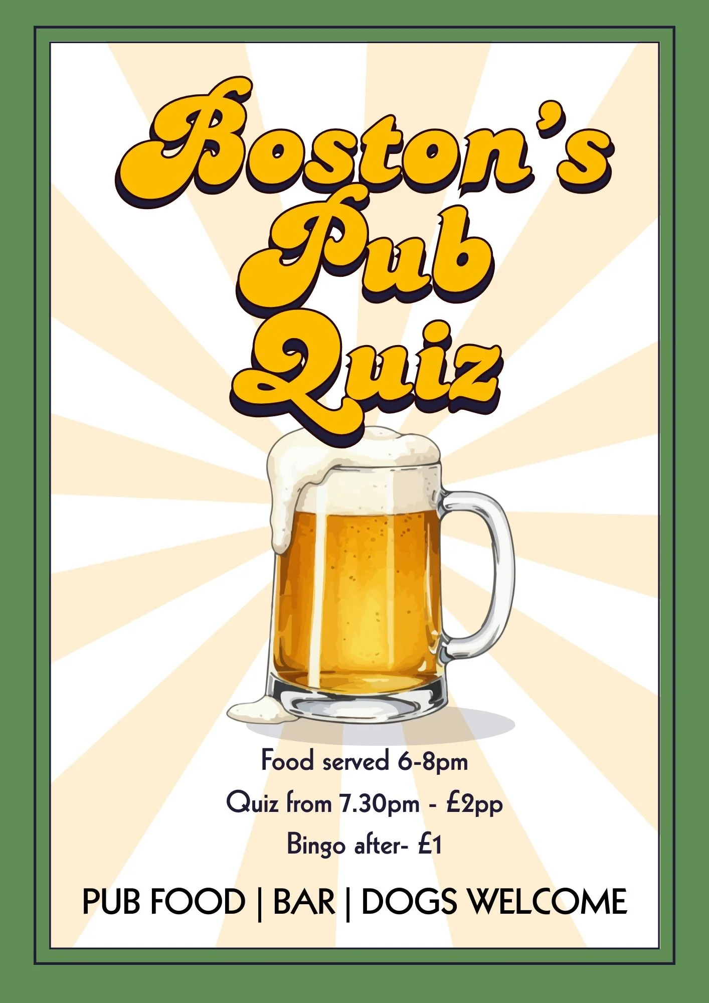 Boston's Pub Quiz