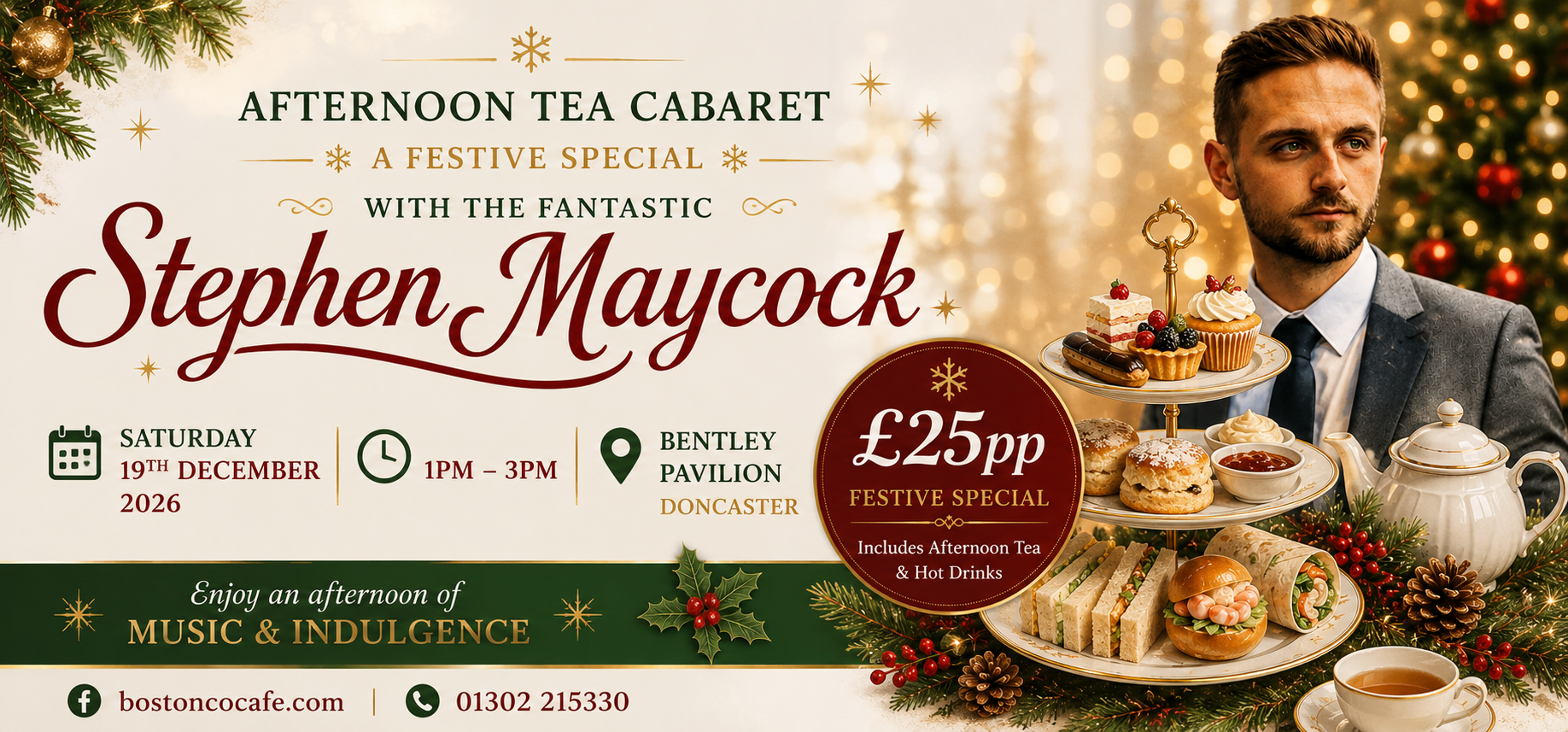 Festive Afternoon Tea Caberet
