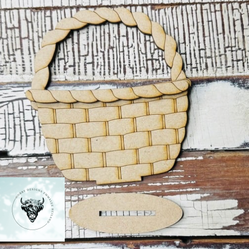 Standing Interchangeable Slot Basket