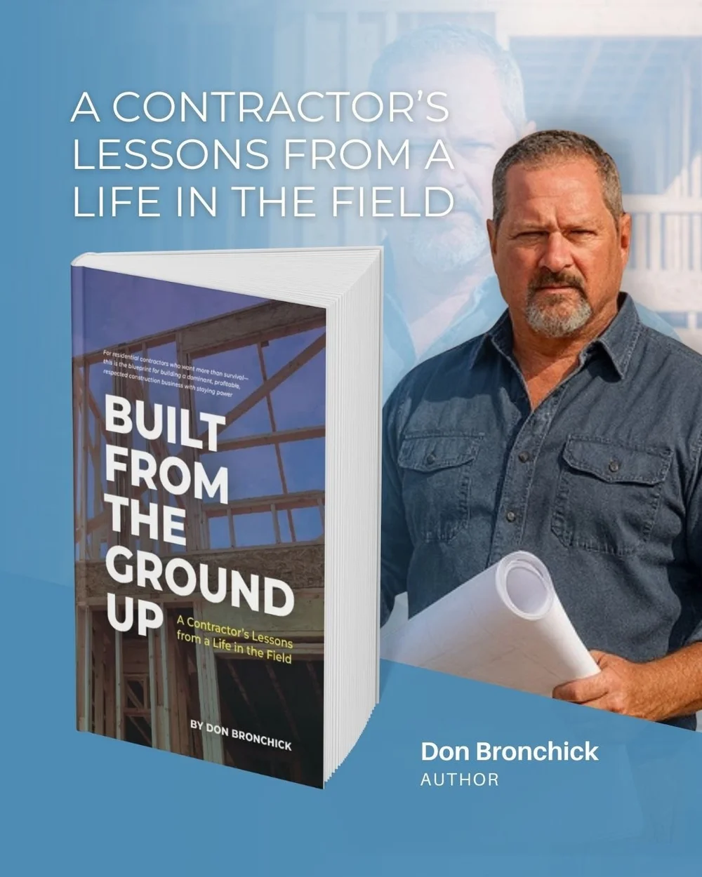 Built From the Ground Up by Don Bronchick, book cover
