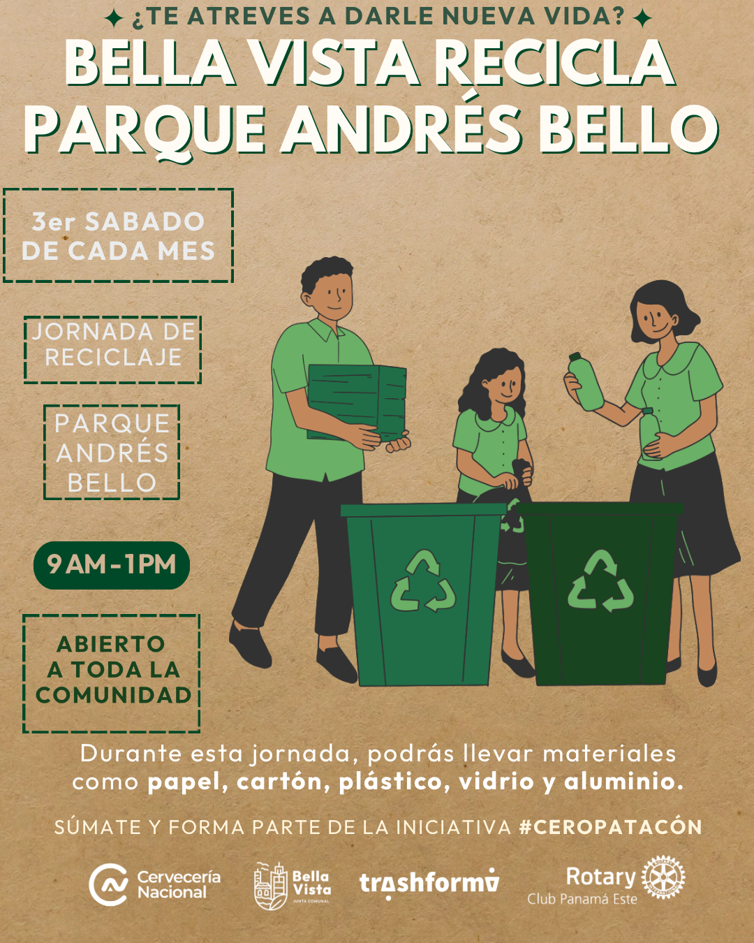 Jornada de Reciclaje en el Parque Andrés Bello