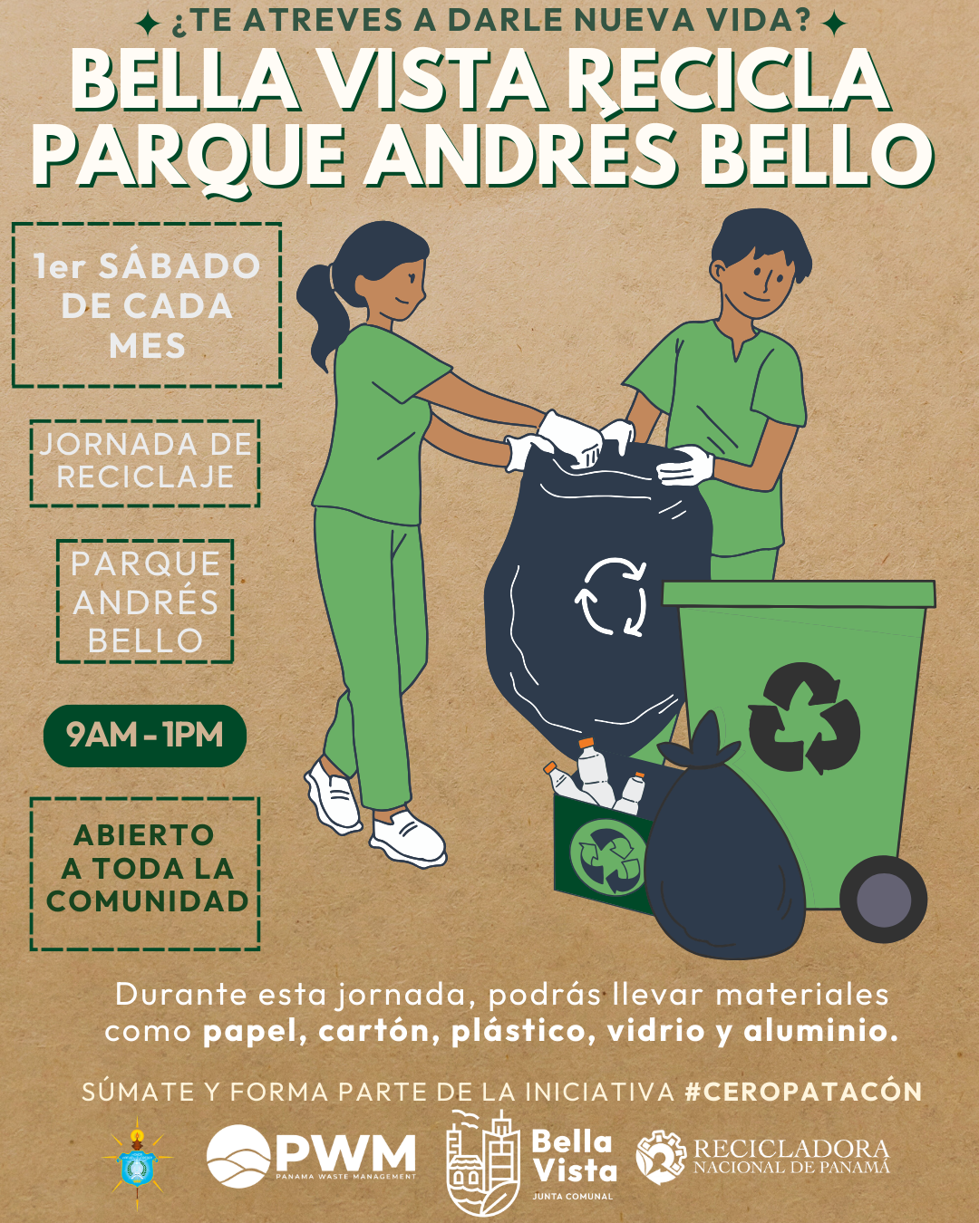 Jornada de Reciclaje en el Parque Andrés Bello