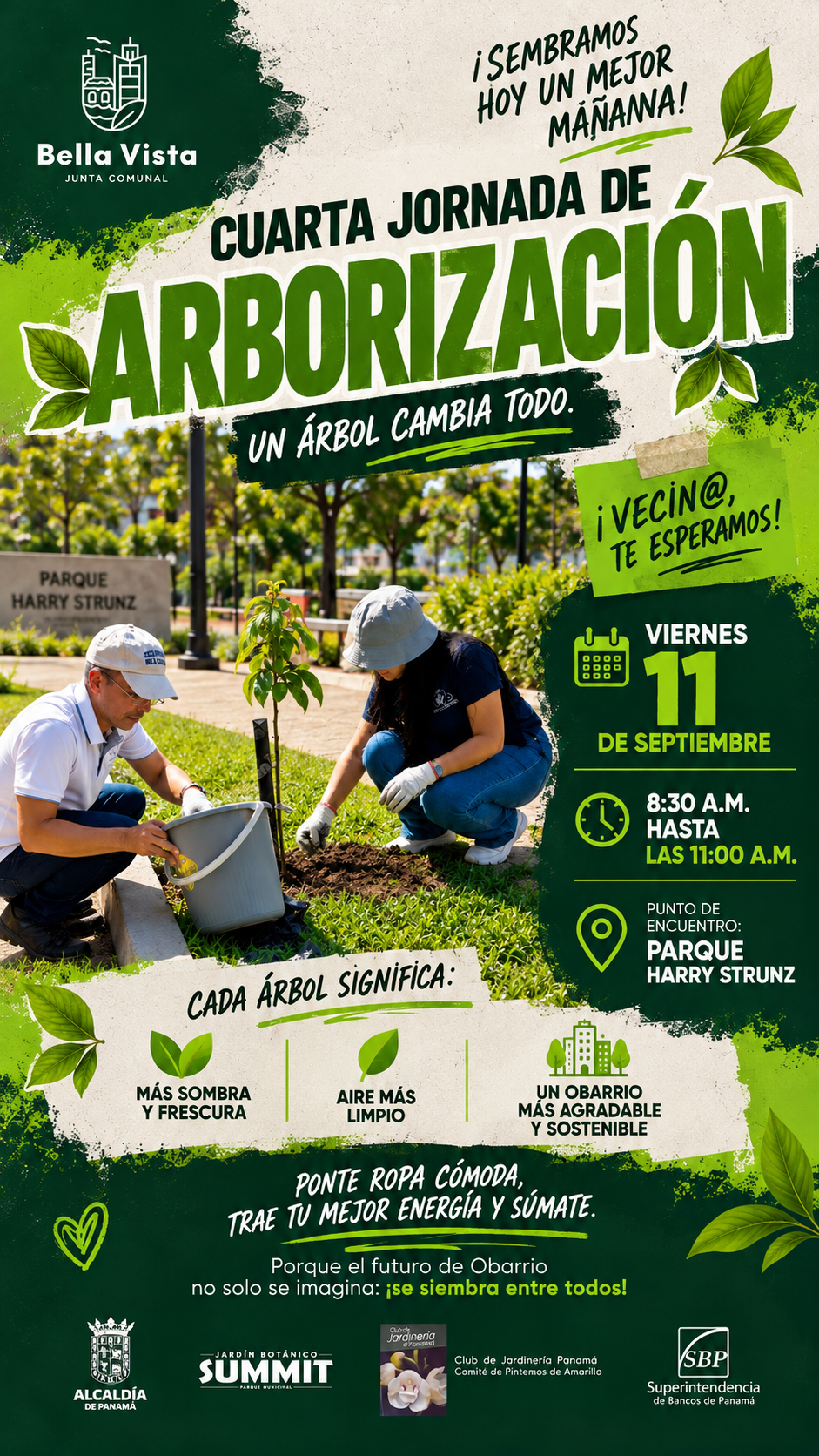 Cuarta Jornada de Arborización en Bella Vista