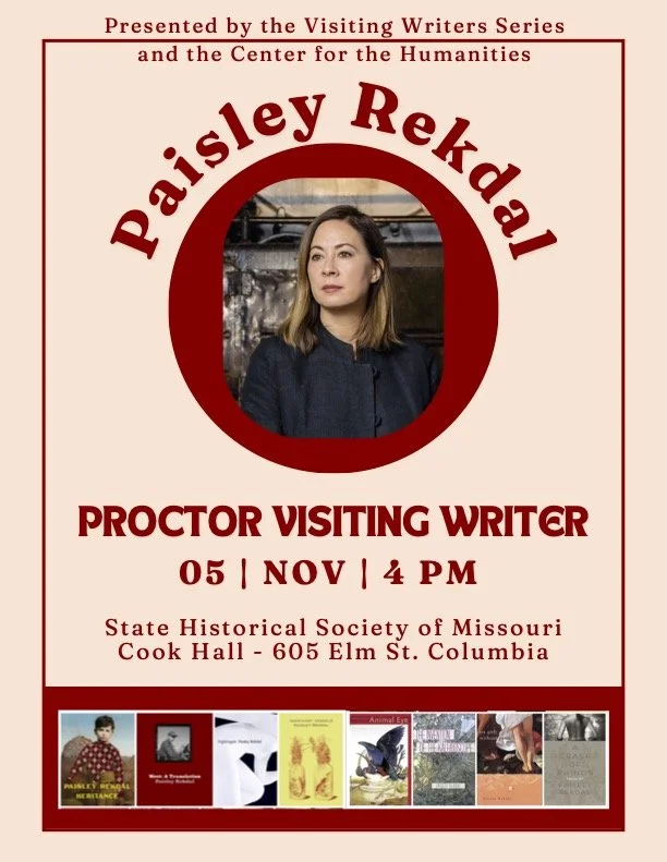 Mizzou's Visiting Writer Series: Paisley Rekdal