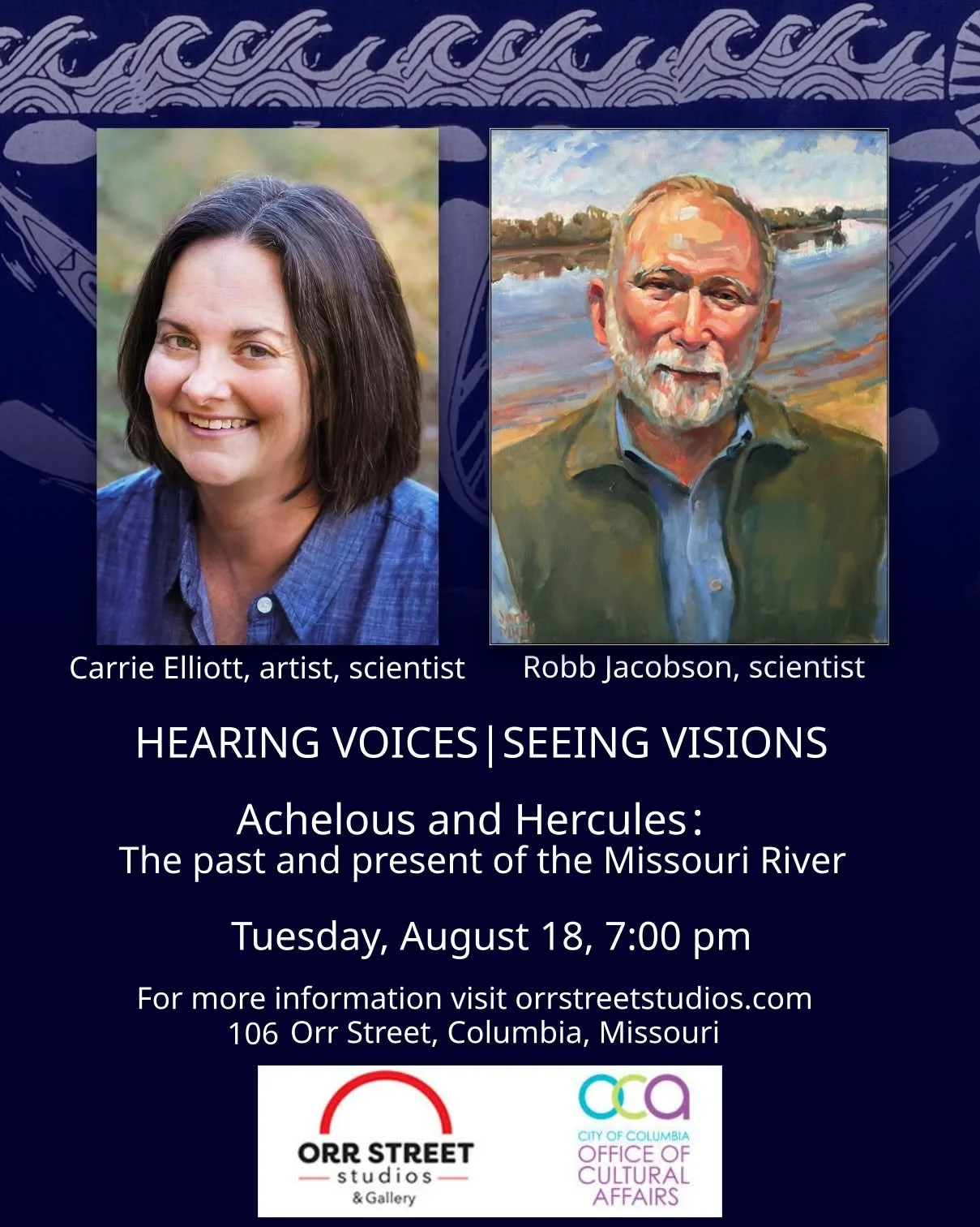 Hearing Voices / Seeing Visions presents Carrie Elliott and Robb Jacobson 