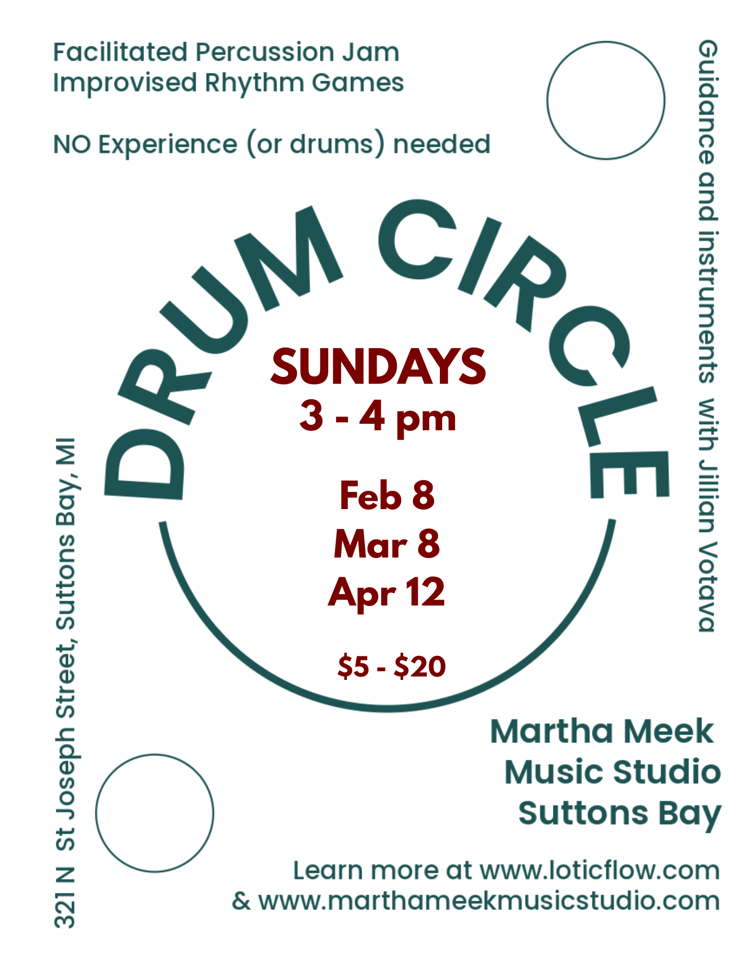 Community Winter Drum Circle