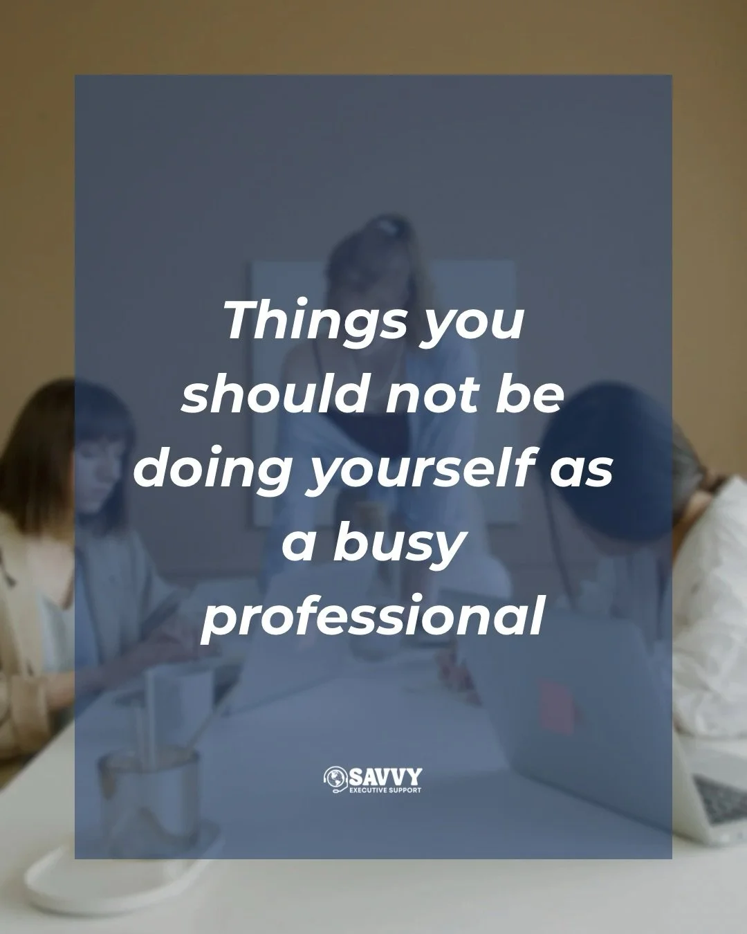 There just simply isn&rsquo;t enough time in a day to do it all. 

Outsourcing is normal &mdash; and Savvy is happy to pick up all of these, and more. 

Our messages are open, ready to start? 

#savvy #bostonmassachusetts #outsource #executivesupport