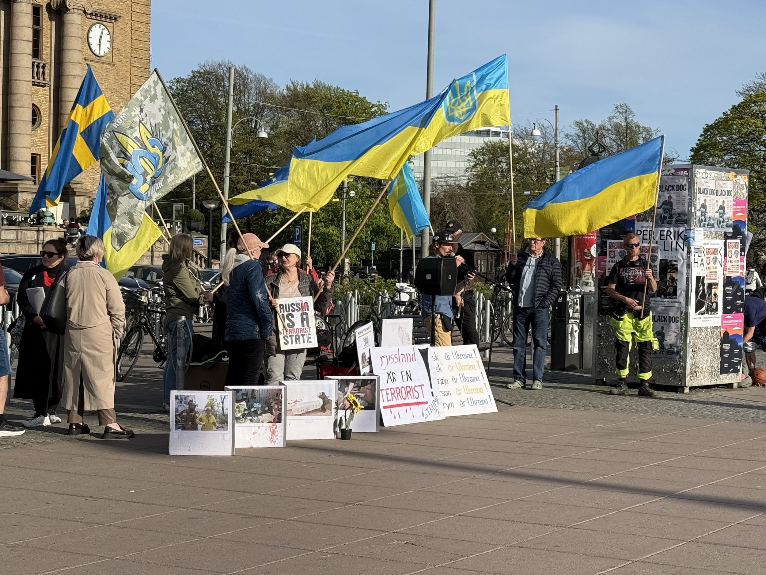 Supporting Ukraine - Gothenburg