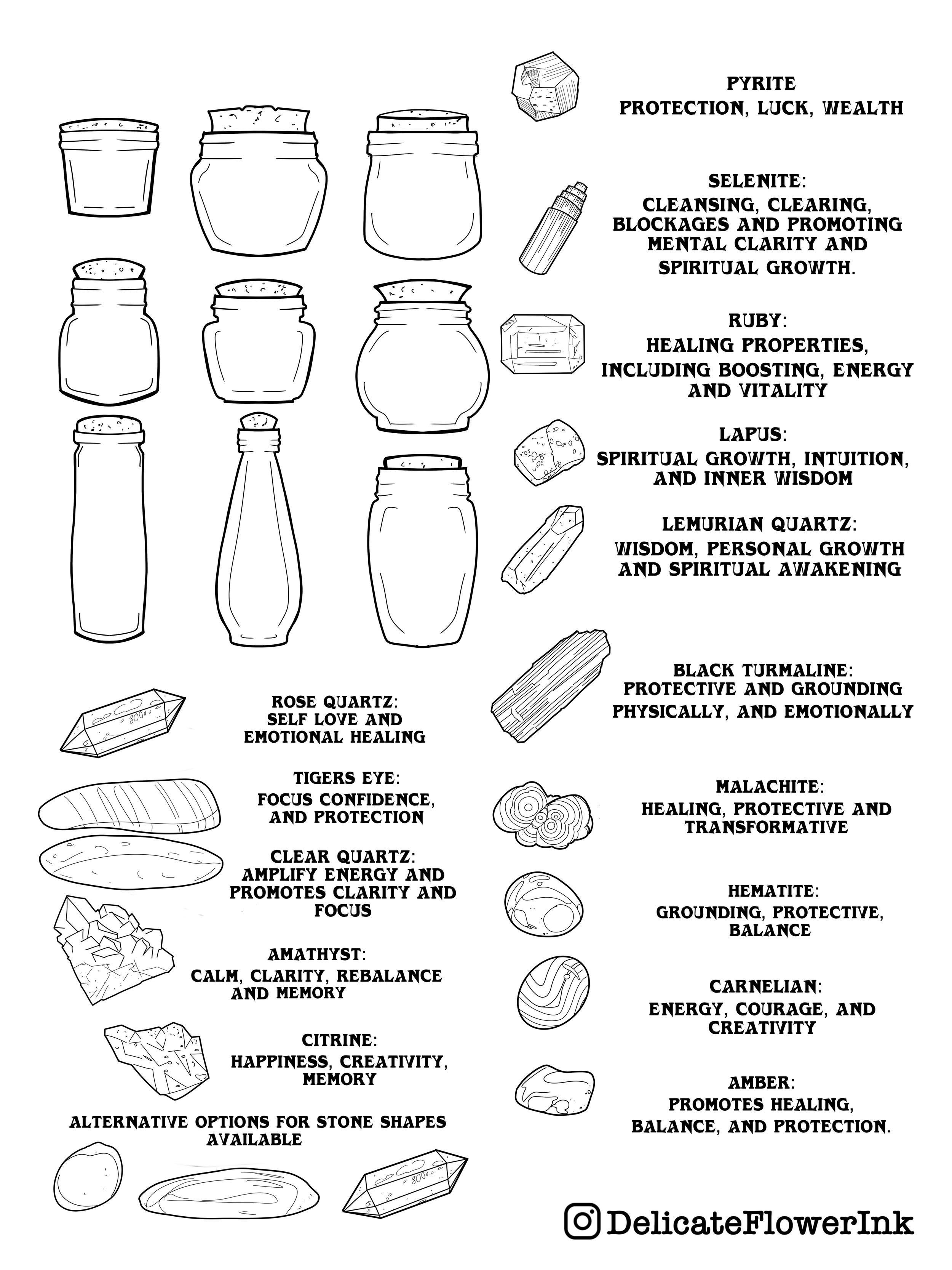 Jars & Crystals