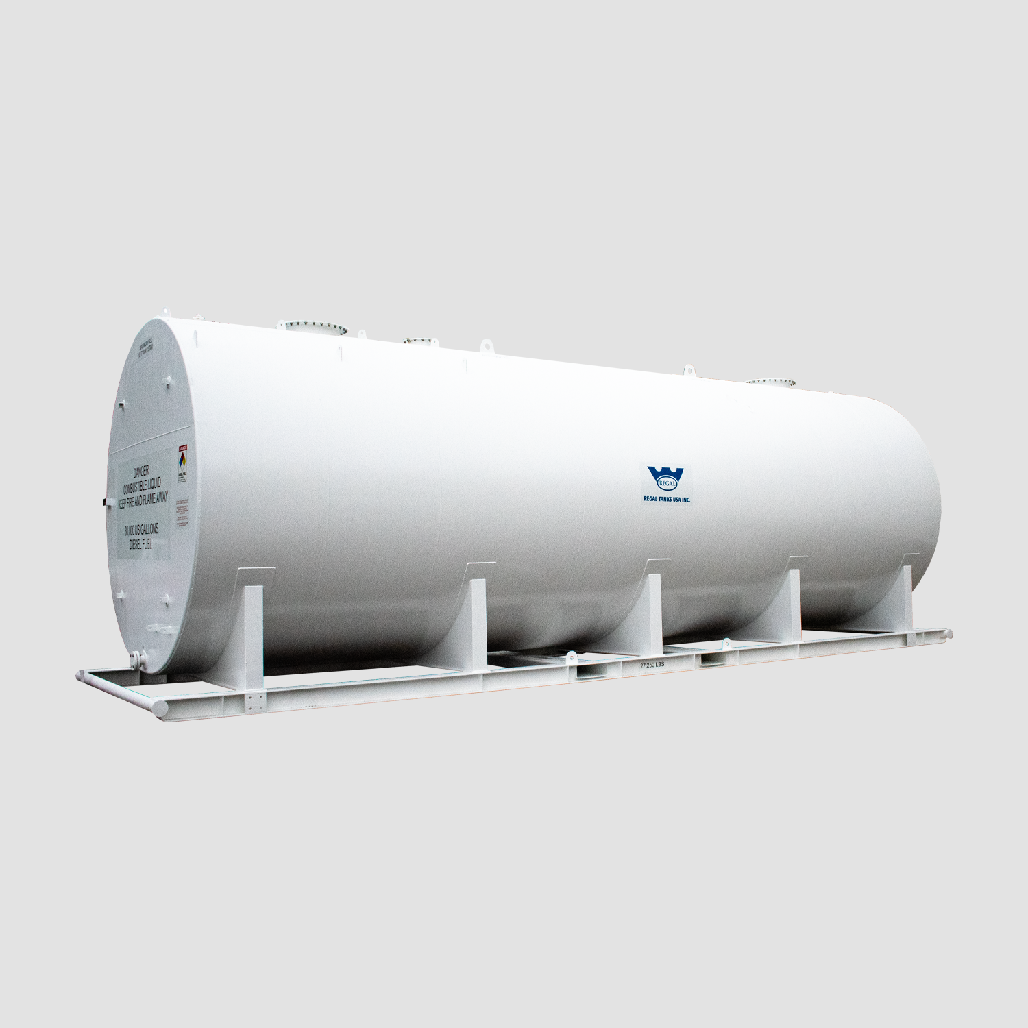 UL142, Horizontal aboveground tank for flammable & combustible liquids 1