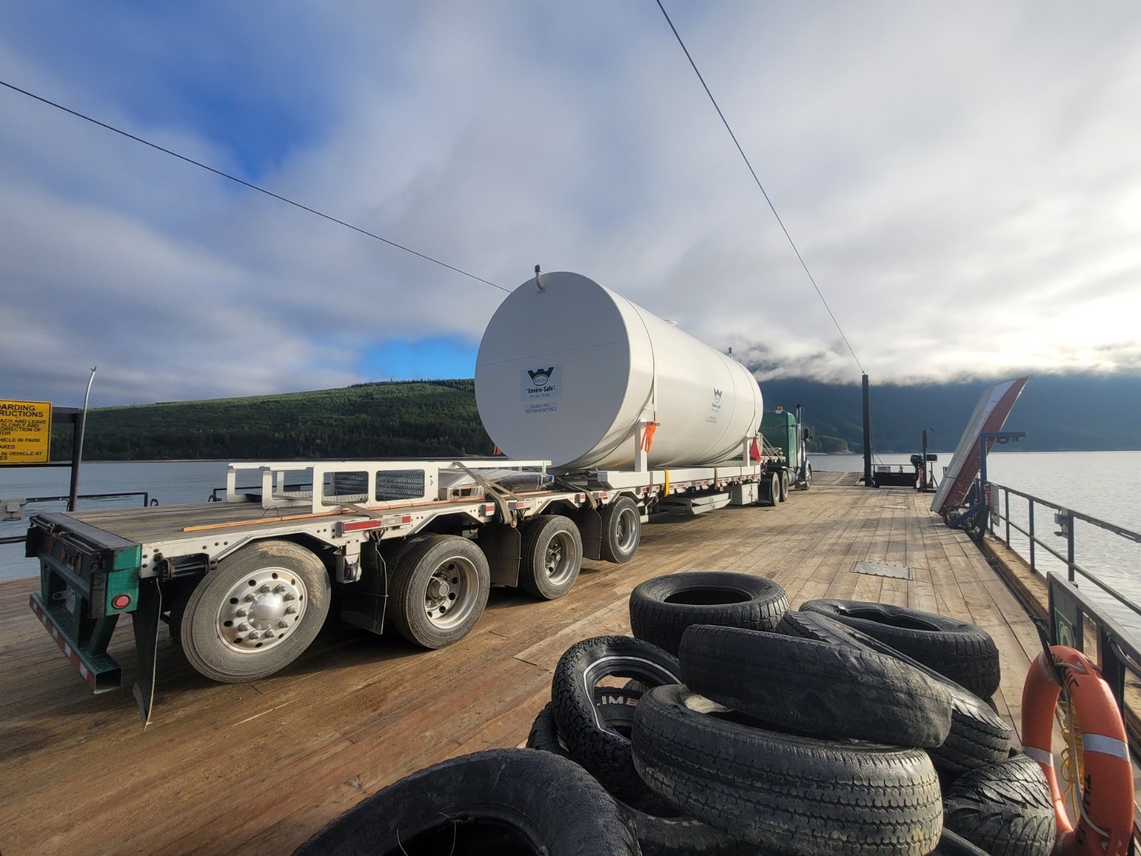 STI-F921/UL142, Horizontal aboveground tank for flammable & combustible liquids in transport