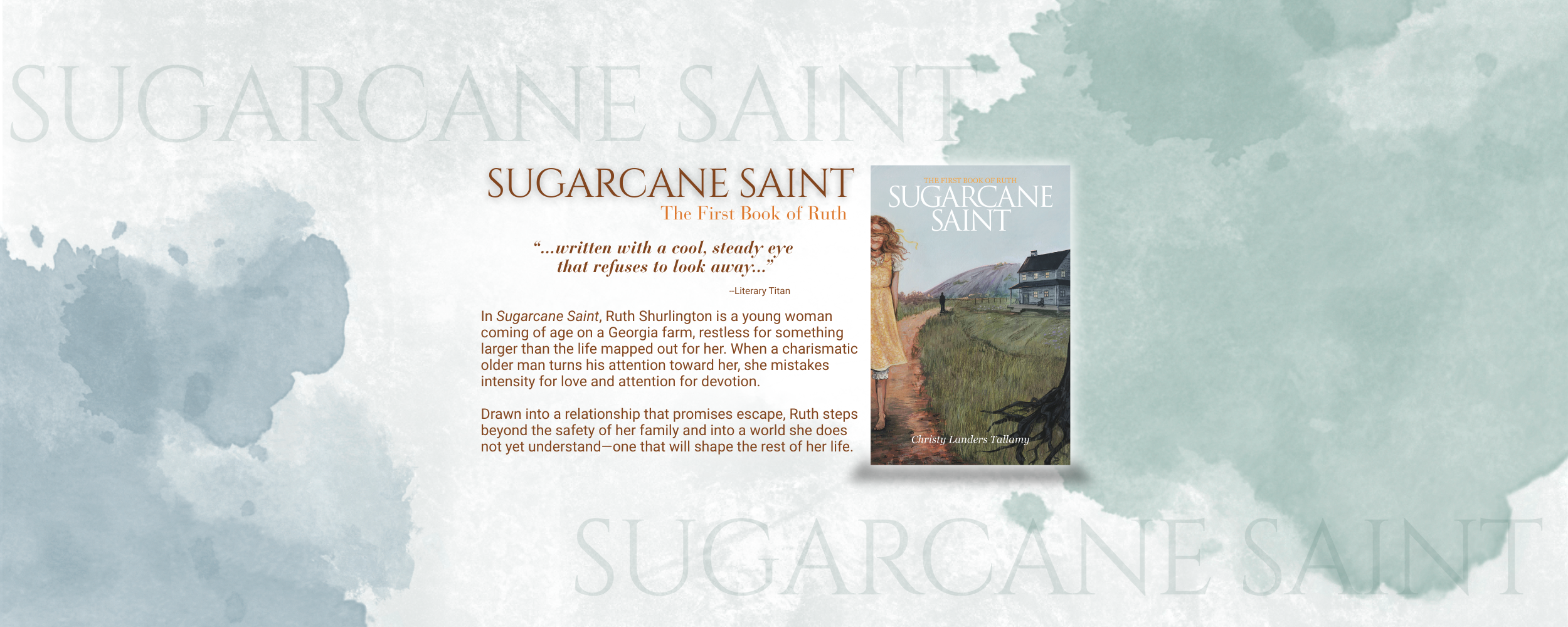 In Sipping Mercury, Ruth Shurlington is swept into marriage with Leonidas Brantley, a magnetic older man whose charm hides a hunger for control. A reckless honeymoon in the North Georgia mountains (34).png