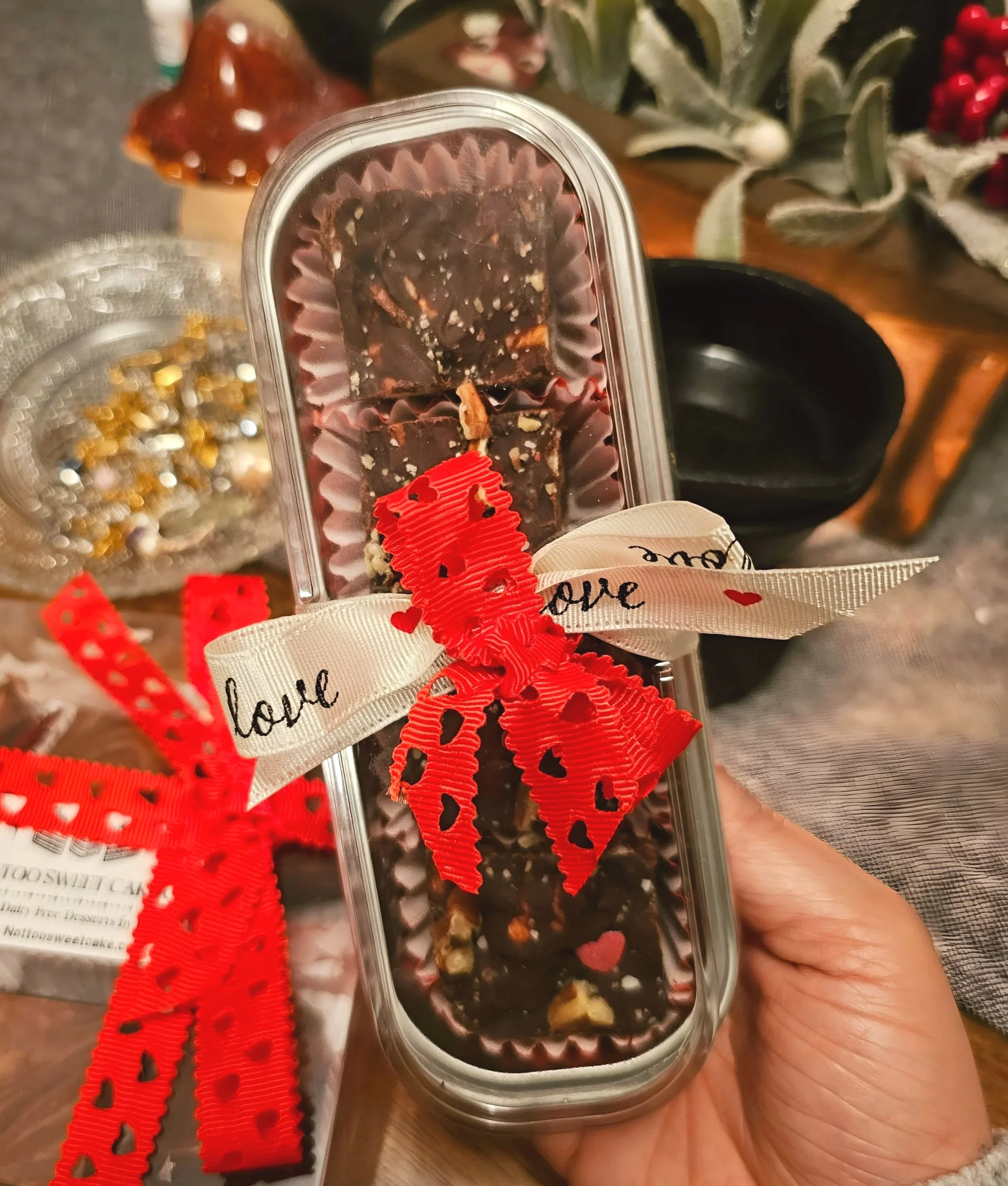 Mini Pack of Dark Chocolate Fudge (6 oz)