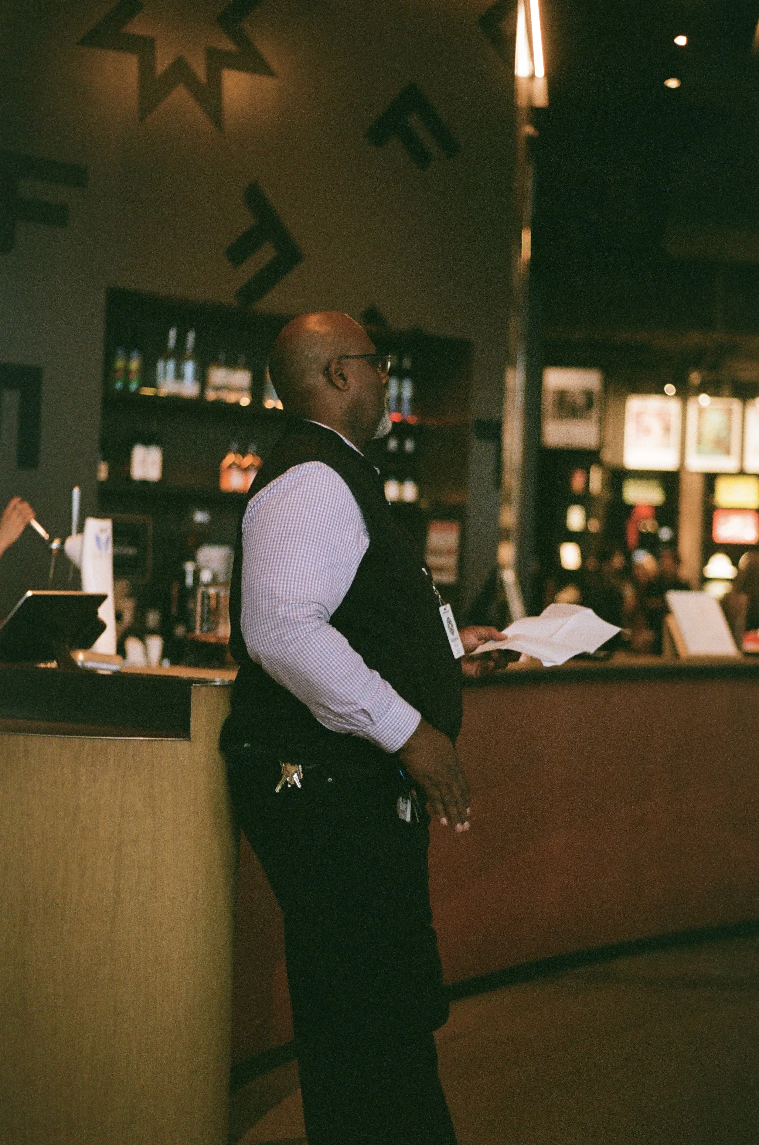On Guard; New York City; 35mm Film; 2024