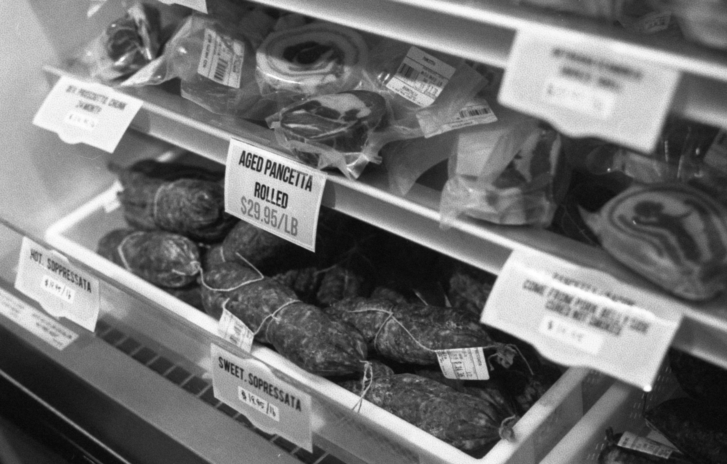 Aged Pancetta; New York City; 35mm Film; 2024
