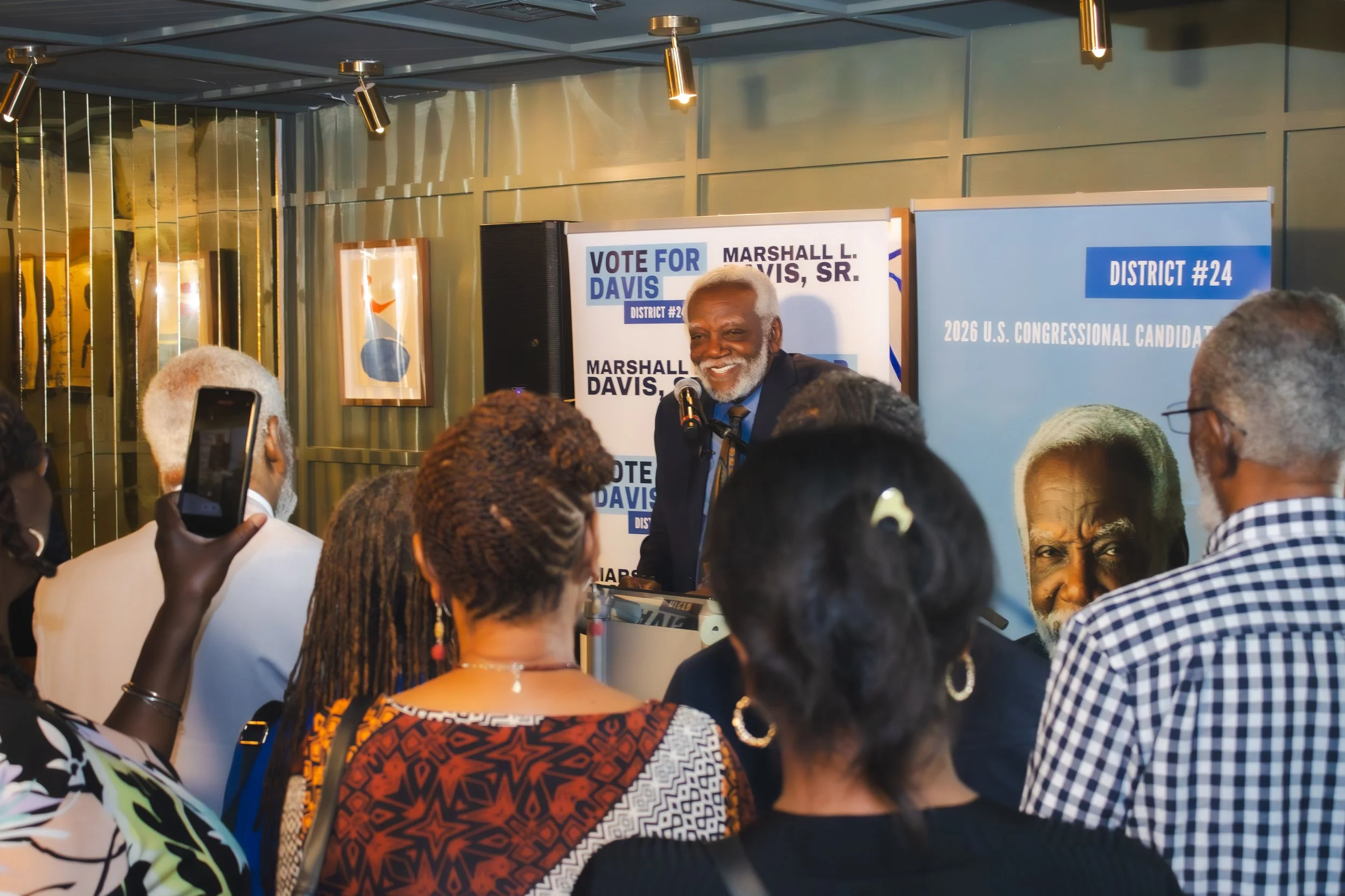 Vote for Davis; Marshall Davis, Sr. for Congress 2026 Event