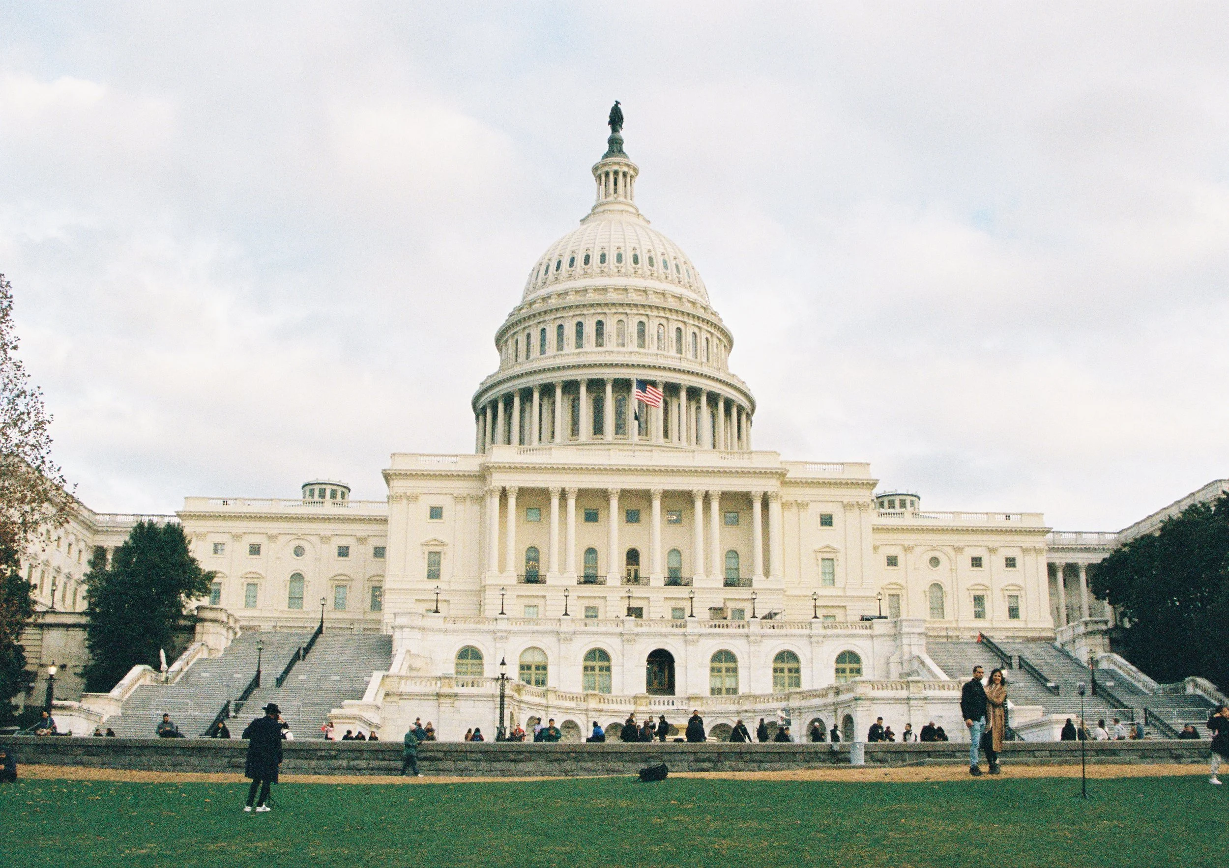 Capitol Hill, from Behind; Washington DC; 2024