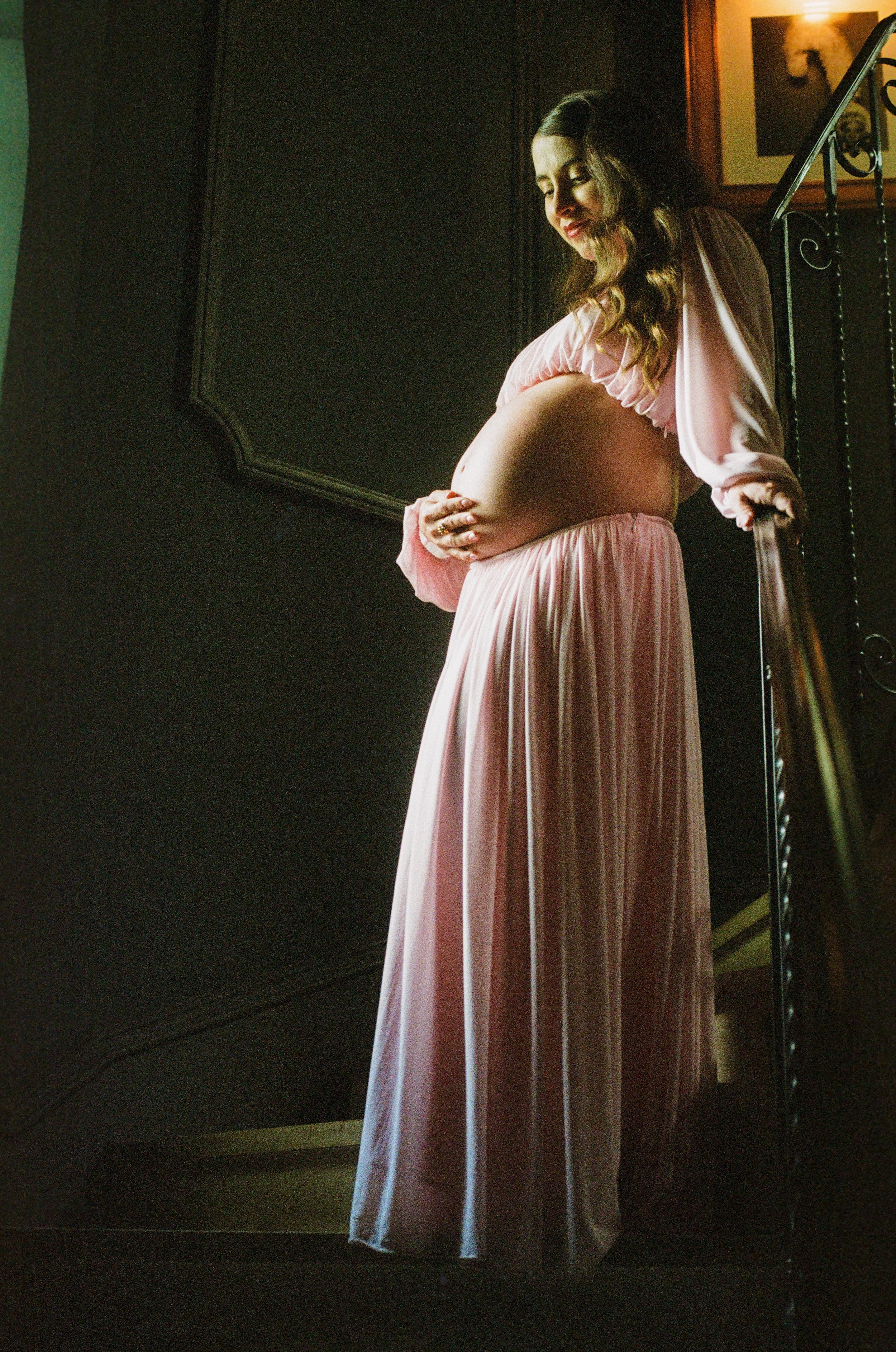 Vivian Moya; Maternity Film Portrait; 2026