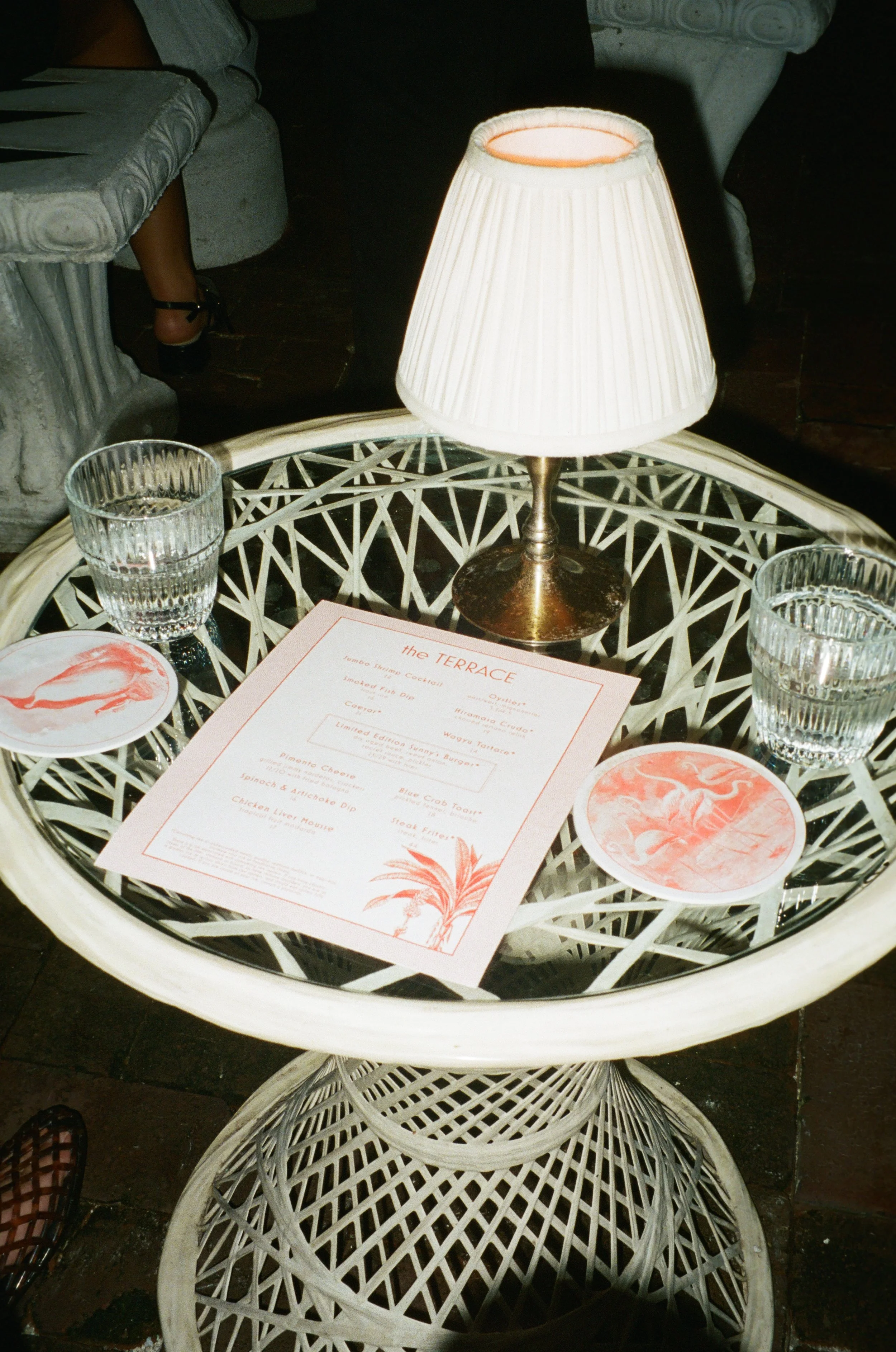Sunny's Steakhouse Outdoor Patio Area; 35mm Film; 2026