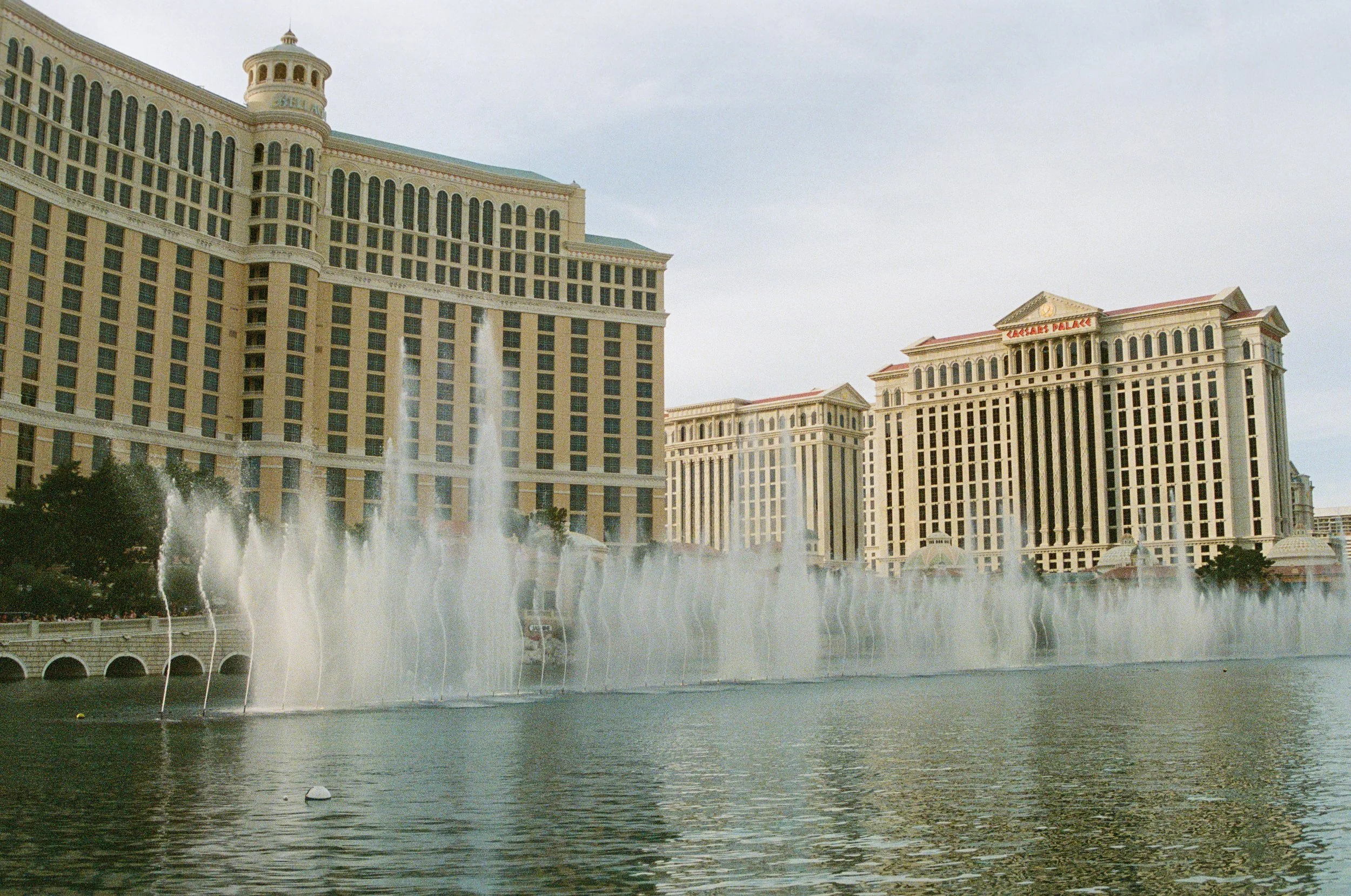 Dancing Fountains; Las Vegas; 35mm Film; 2026