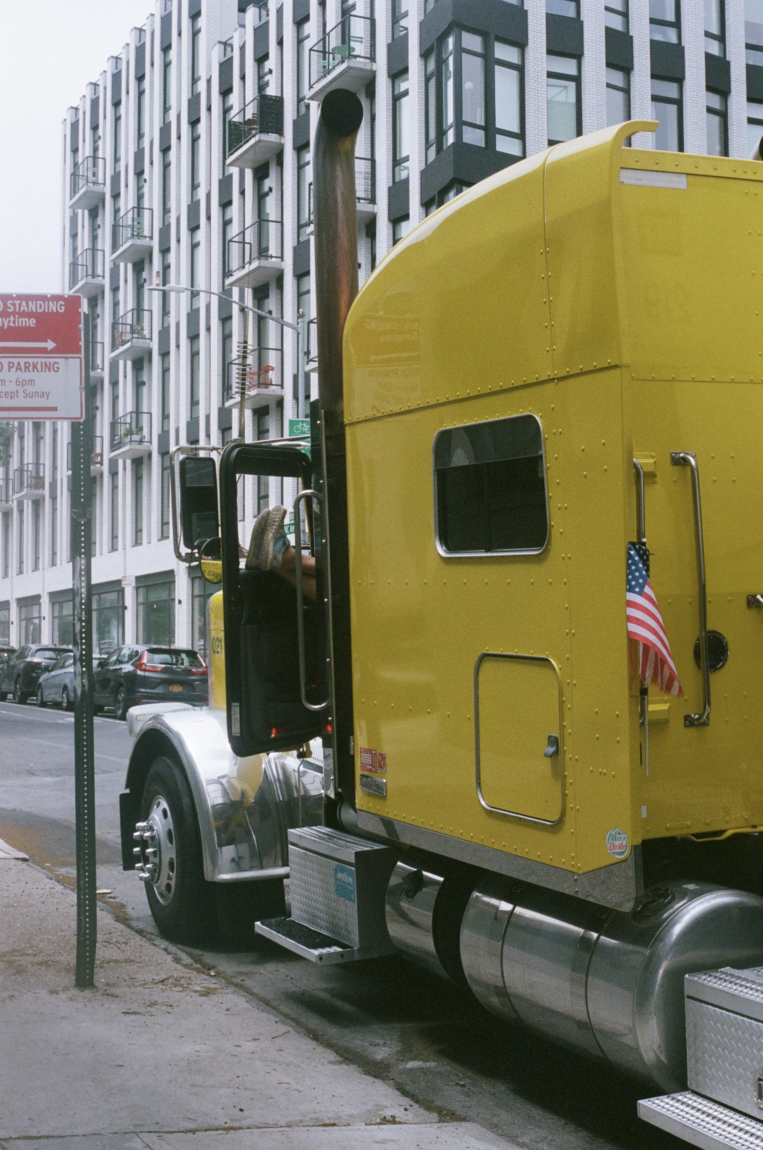 Working Hard; New York City; 35mm Film; 2024