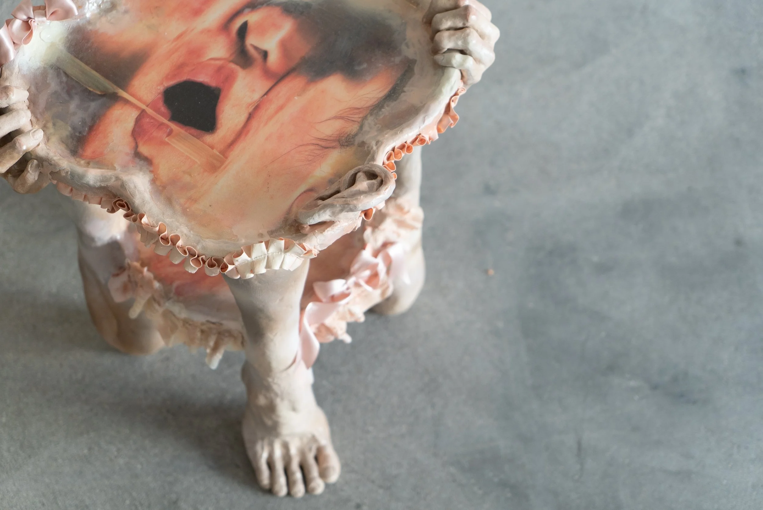 polymer, paint, fabric, resin & mix-medium