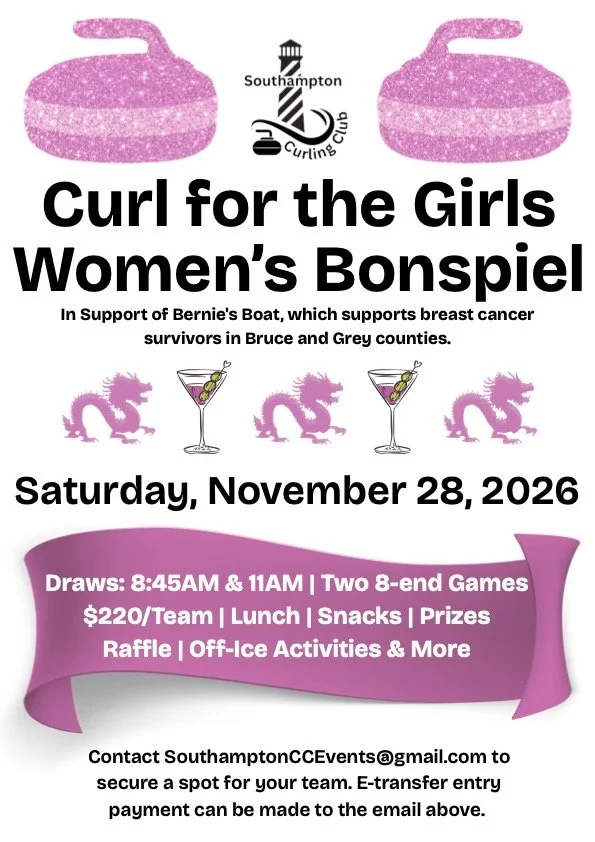 “Curl For The Girls”&nbsp; Bonspiel – Your Chance To Support Bernie’s Boat