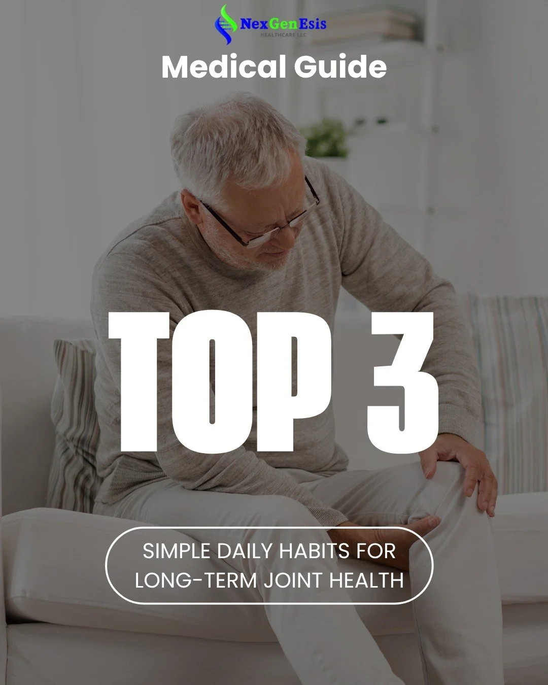 Everyday choices have a direct impact on your joint health ✅
From consistent movement to targeted strengthening and proper nutrition, these habits slow degeneration and protect long-term mobility.

Your joints are built to last when you take care of 