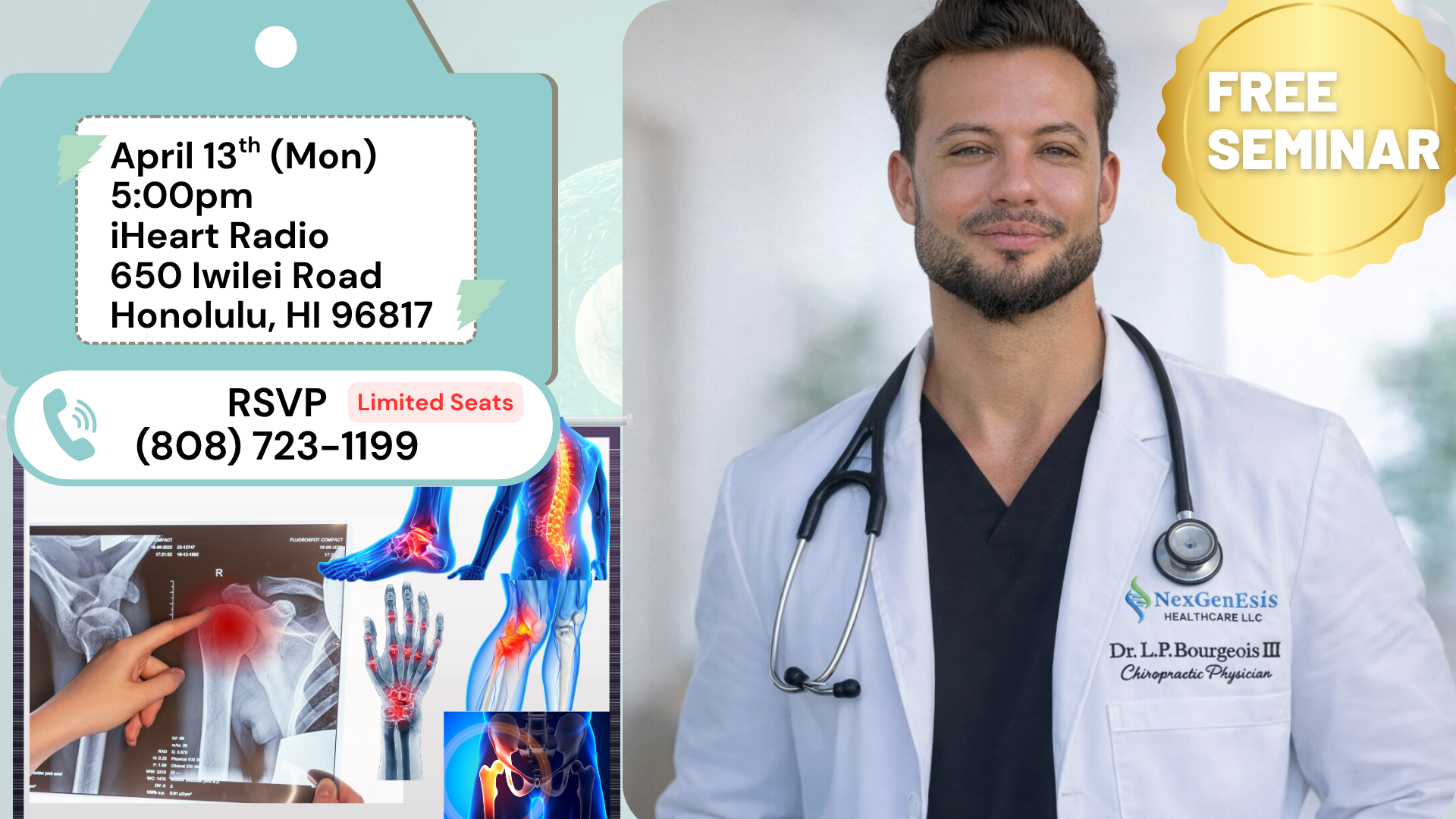 FREE Seminar 04.13.26 (Monday) 