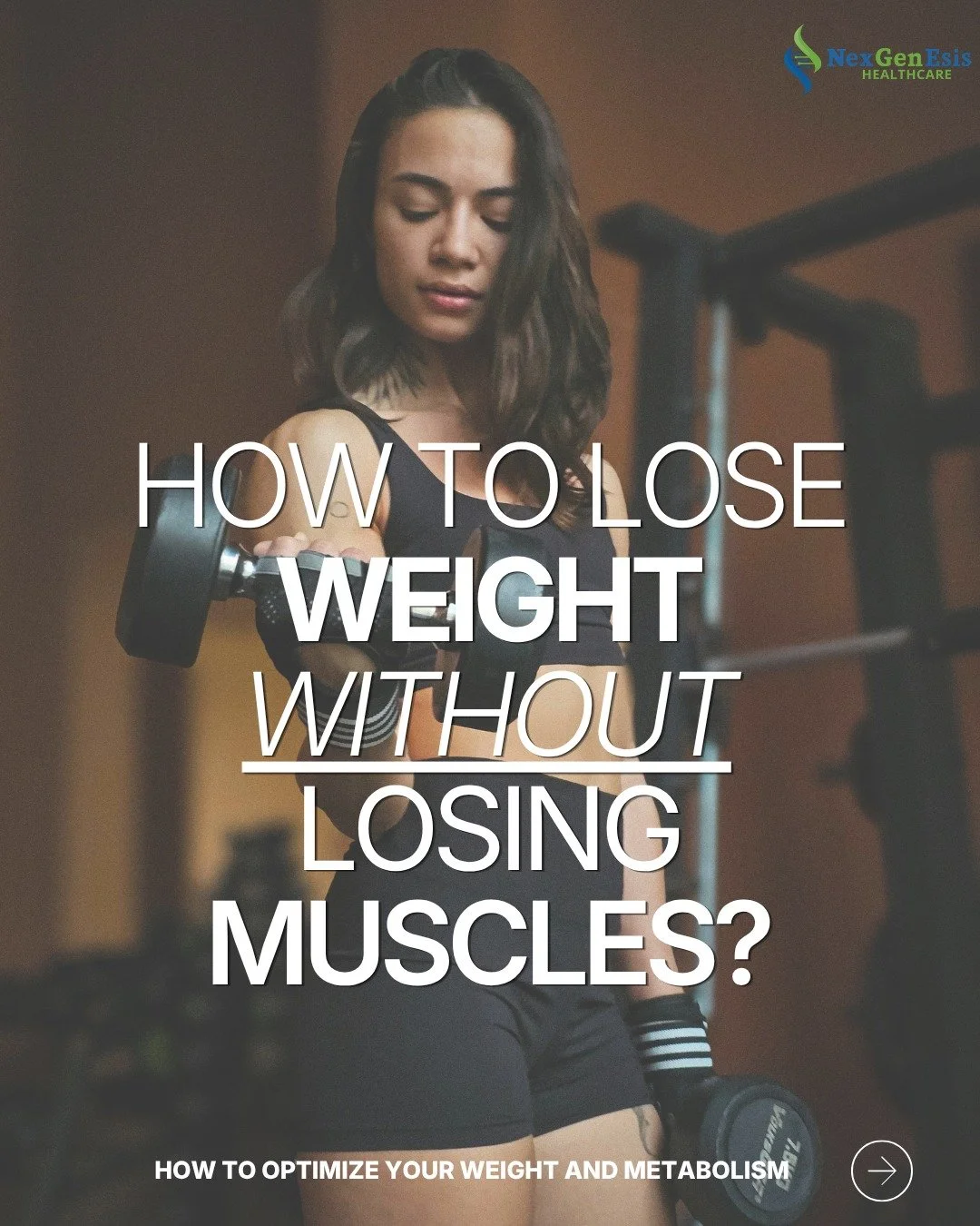 Most people don&rsquo;t have a weight problem&hellip;
They have a body composition problem

Losing weight the wrong way can actually make you:
❌ weaker
❌ slower metabolism
❌ regain weight faster

At NexGenEsis, we focus on:
✔️ Fat loss (not just weig
