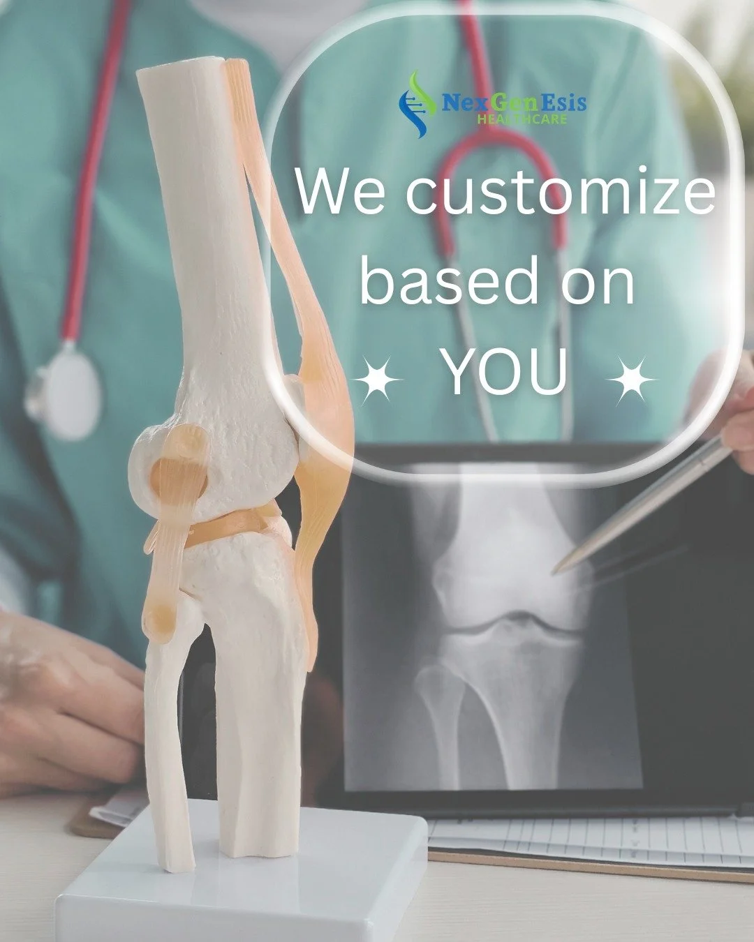 Not all &lsquo;regenerative clinics&rsquo; are the same.

Some places do cookie-cutter injections.
We don&rsquo;t.
We&rsquo;re doctor-led, customized, and focused on outcomes.
Because when you&rsquo;re investing in your body, you want it done right.
