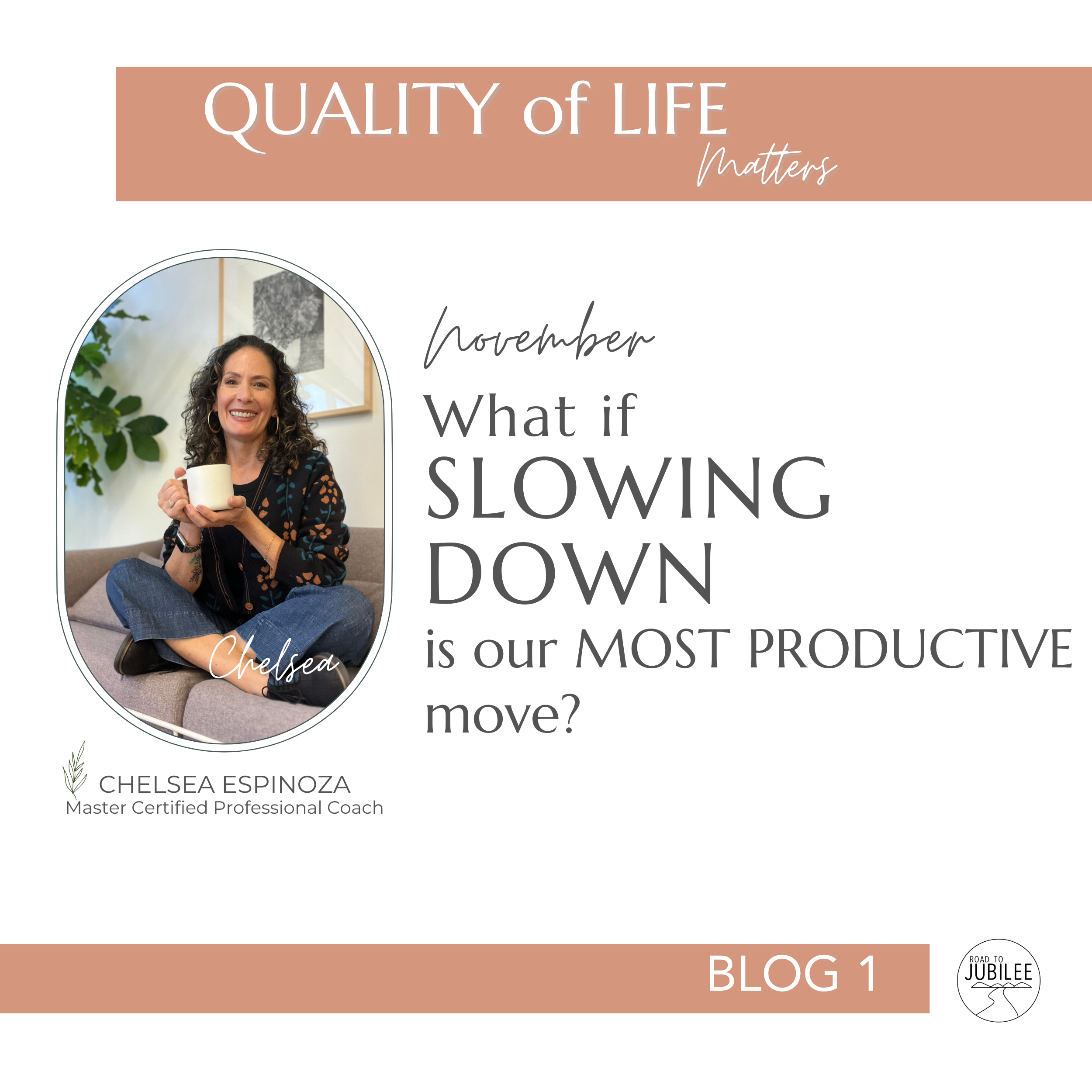 What if slowing down is our most productive move?